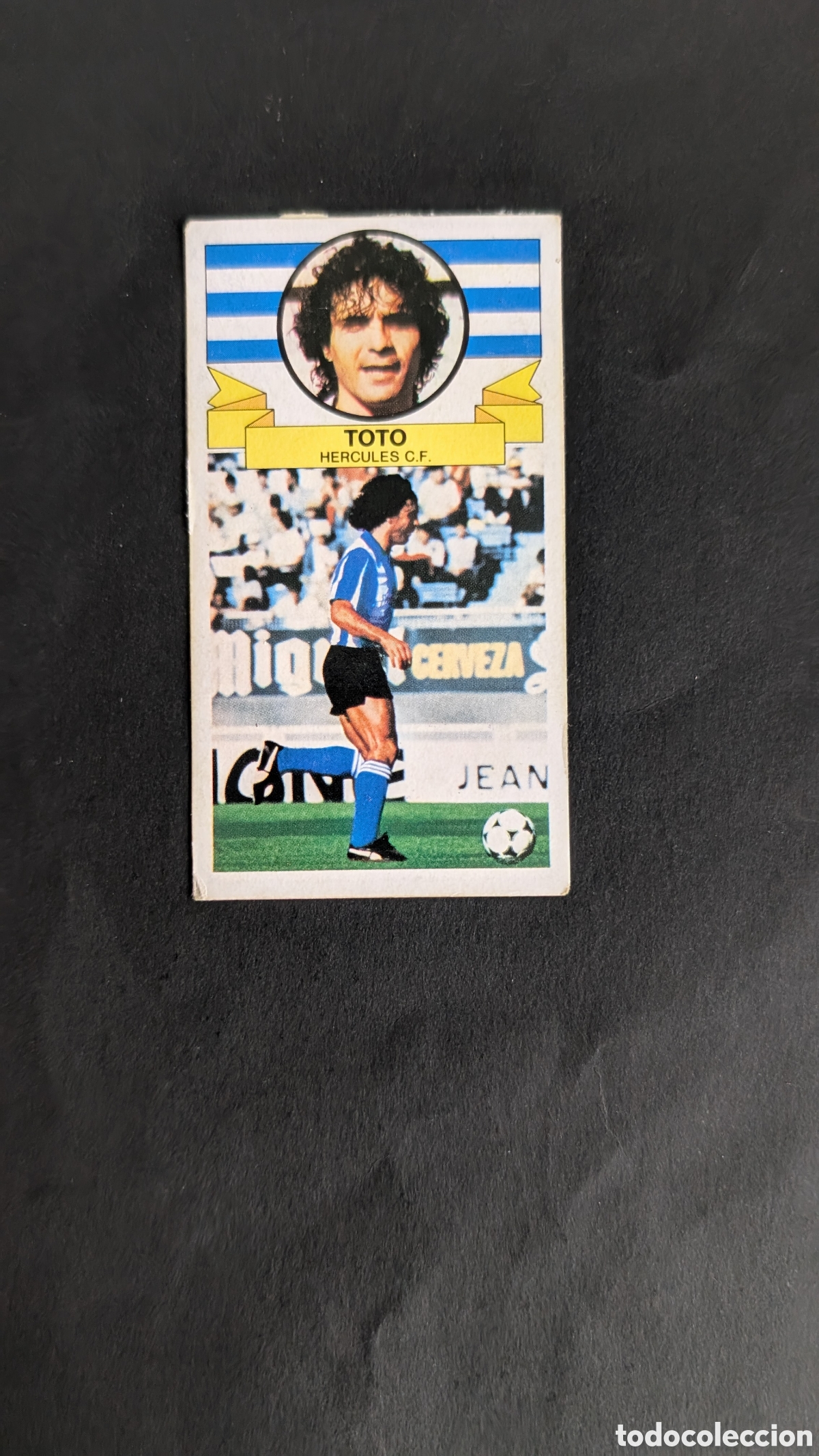 Cromos de f&uacute;tbol: TOTO HERCULES FICHAJE 7 LIGA ESTE 1985/86 85 86 DESPEGADO