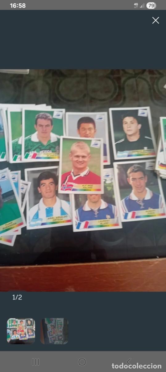 Fu&szlig;ball-Sticker: Mundial Francia 98 panini