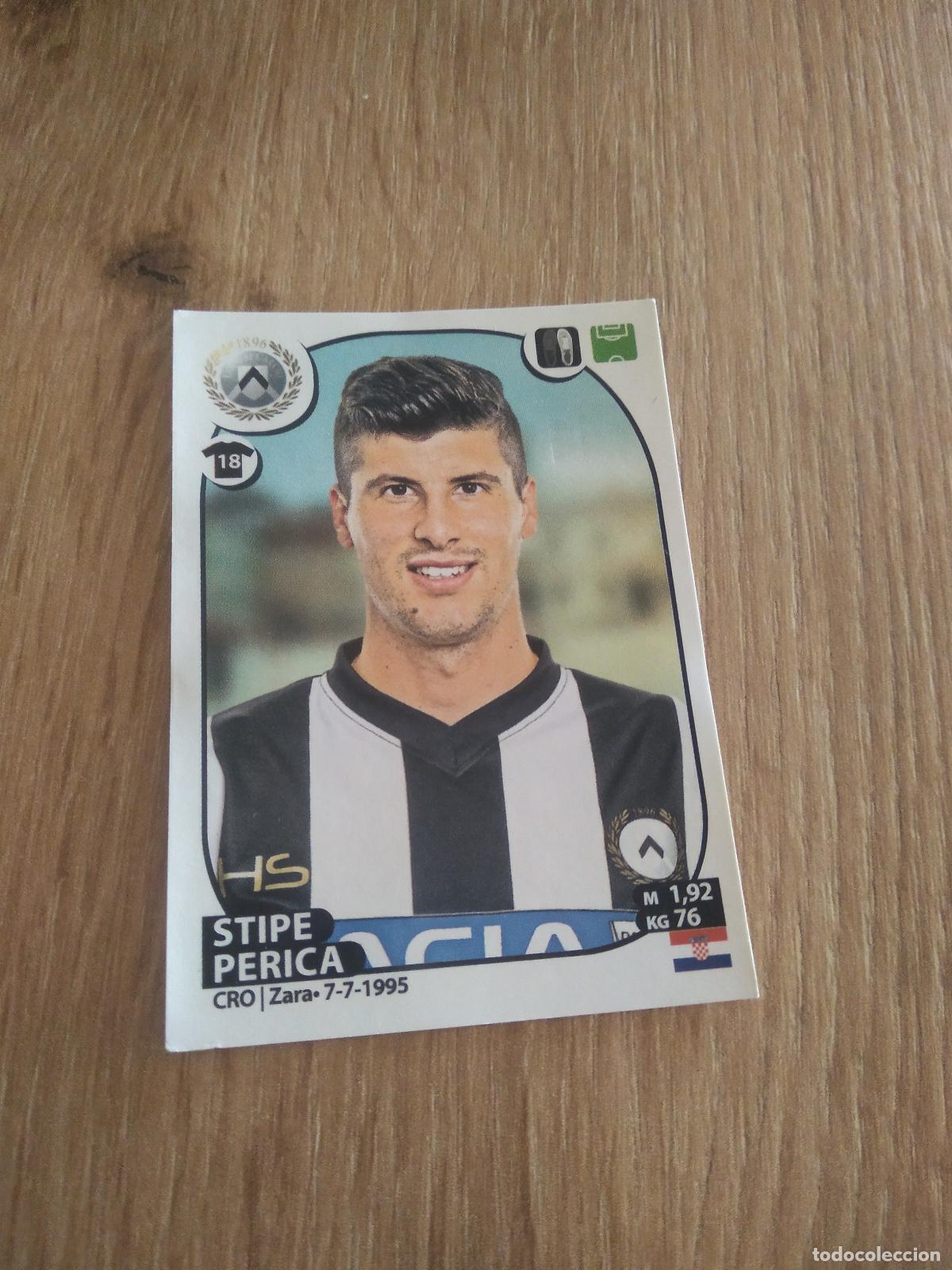 Cromos de f&uacute;tbol: 560 STIPE PERICA UDINESE CROMO FUTBOL PANINI LIGA ITALIA 17-18 CALCIATORI 2017-2018