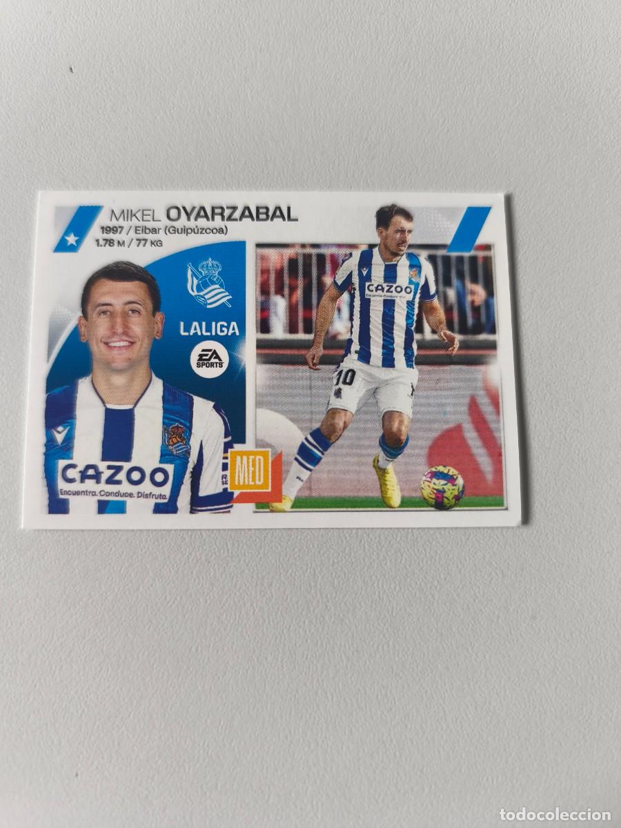Cromos de f&uacute;tbol: LIGA ESTE 2023 2024 23 24 MIKEL OYARZABAL REAL SOCIEDAD 17 CMR2