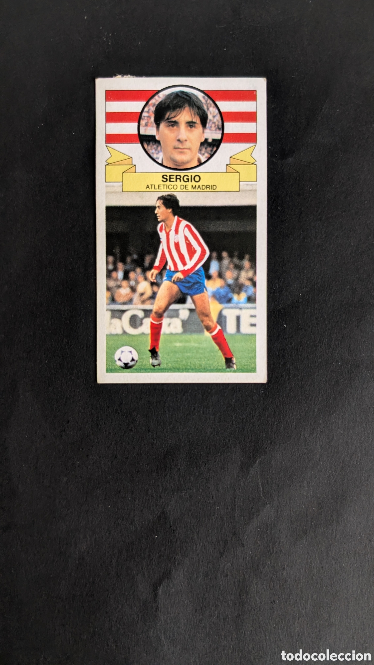 Football Stickers: SERGIO ATLETICO MADRID FICHAJE 11 LIGA ESTE 1985/86 85 86 DESPEGADO