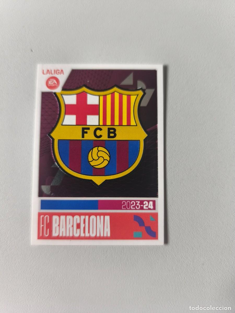Cromos de f&uacute;tbol: LIGA ESTE 2023 2024 23 24 ESCUDO BARCELONA 1 CMR2