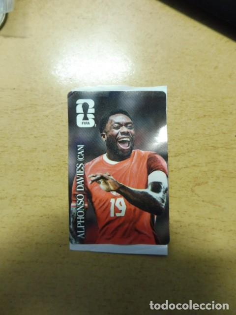 Cromos de f&uacute;tbol: 1 CROMO ALPHONSO DAVIES (CANAD&Aacute;). PANINI PROMOCI&Oacute;N COCA-COLA MUNDIAL FIFA 2026.