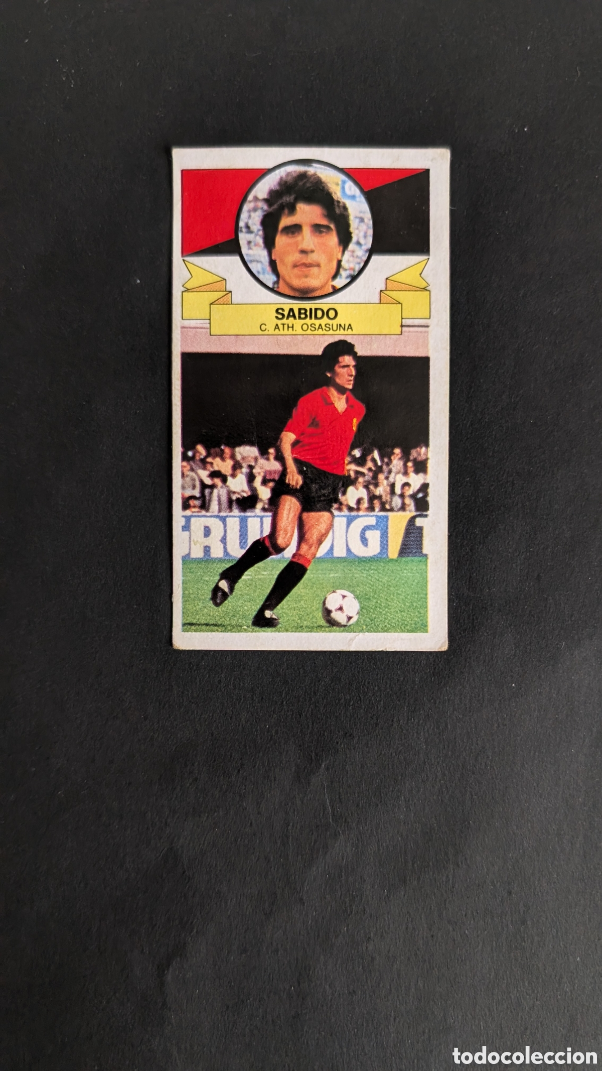 Figurine di Calcio: SABIDO OSASUNA FICHAJE 23 LIGA ESTE 1985/86 85 86 DESPEGADO