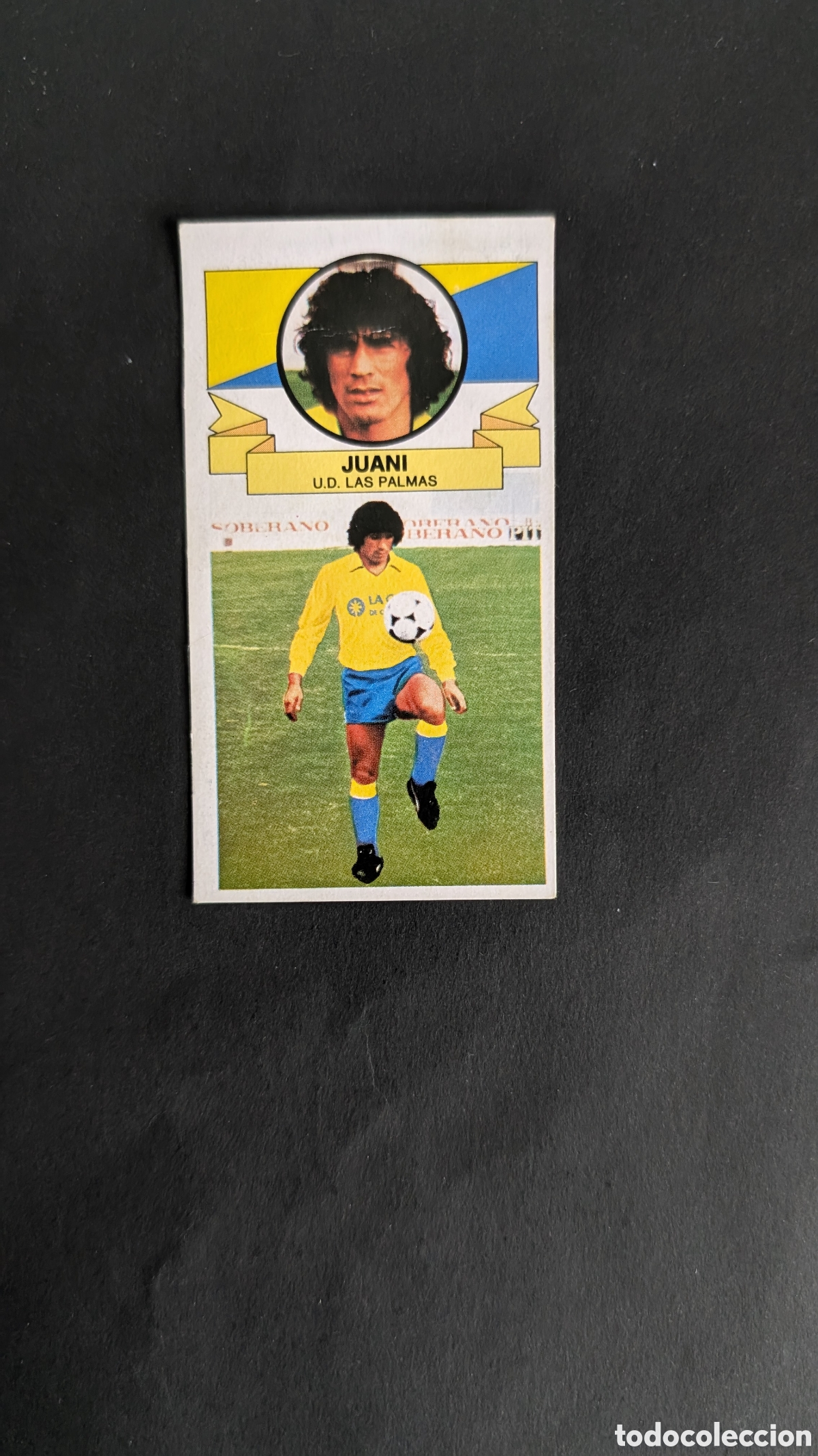 Figurine di Calcio: JUANI LAS PALMAS FICHAJE 24 LIGA ESTE 1985/86 85 86 DESPEGADO