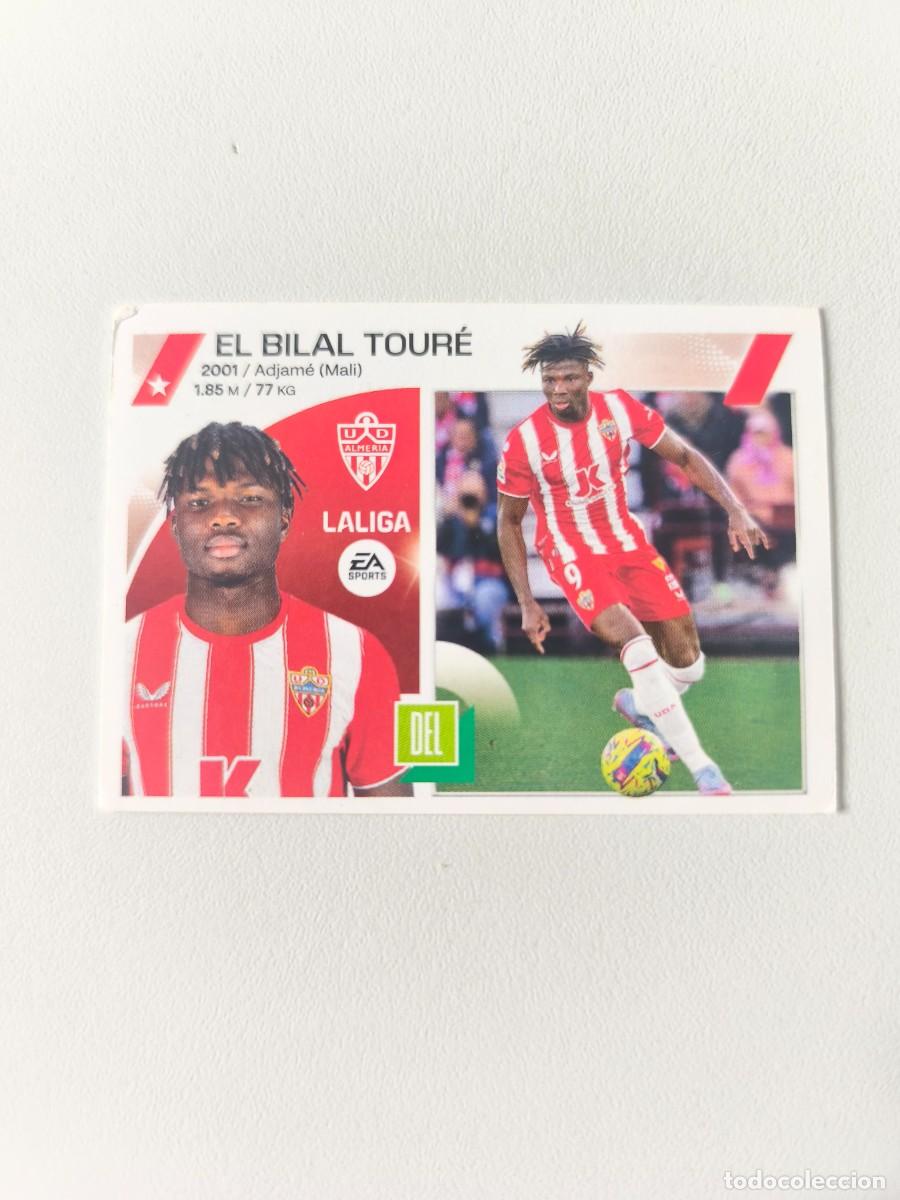 Cromos de f&uacute;tbol: LIGA ESTE 2023 2024 23 24 EL BILAL TOURE ALMER&Iacute;A 17 CMR2