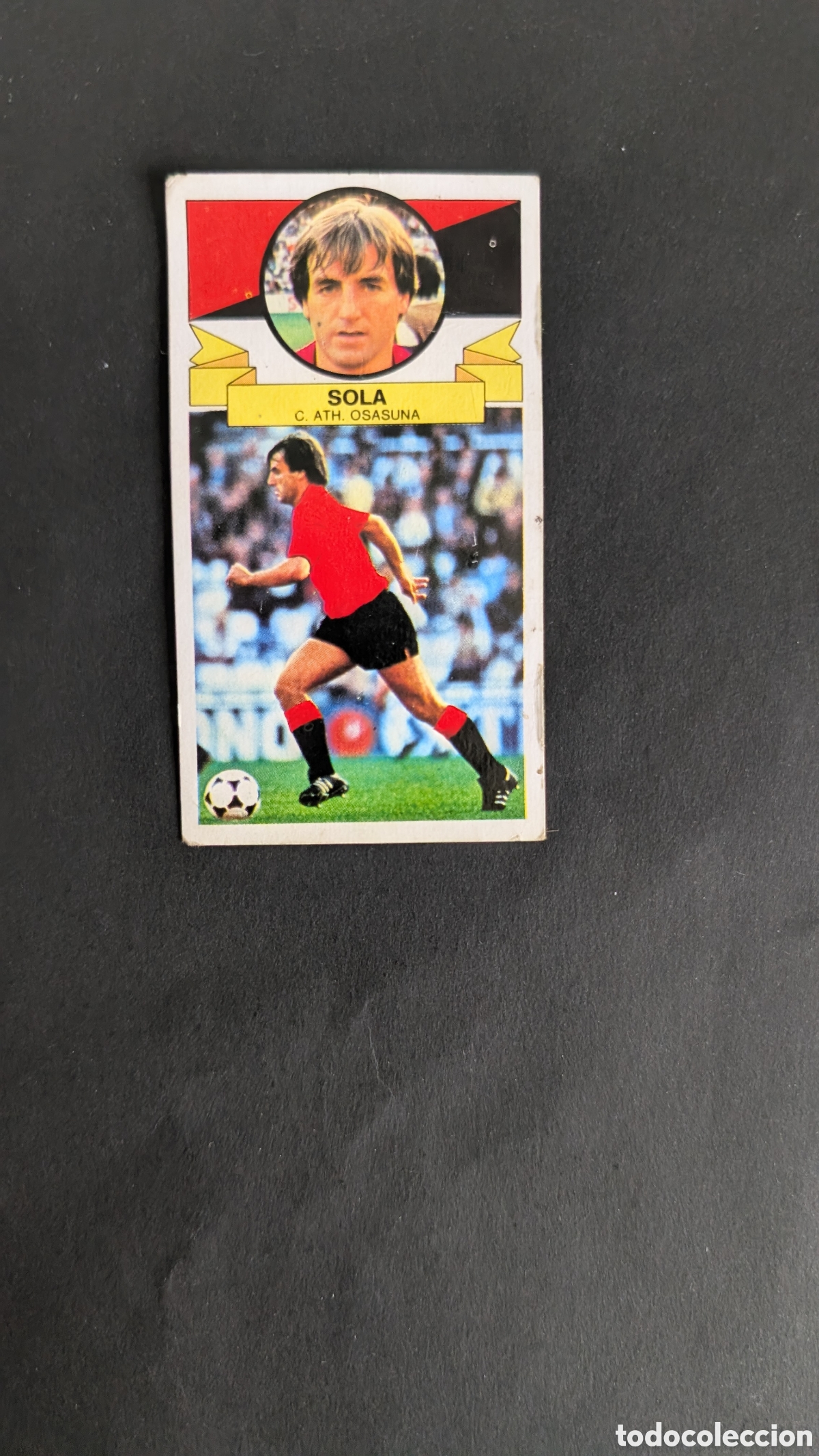 Cromos de Futebol: SOLA OSASUNA FICHAJE 27 LIGA ESTE 1985/86 85 86 DESPEGADO