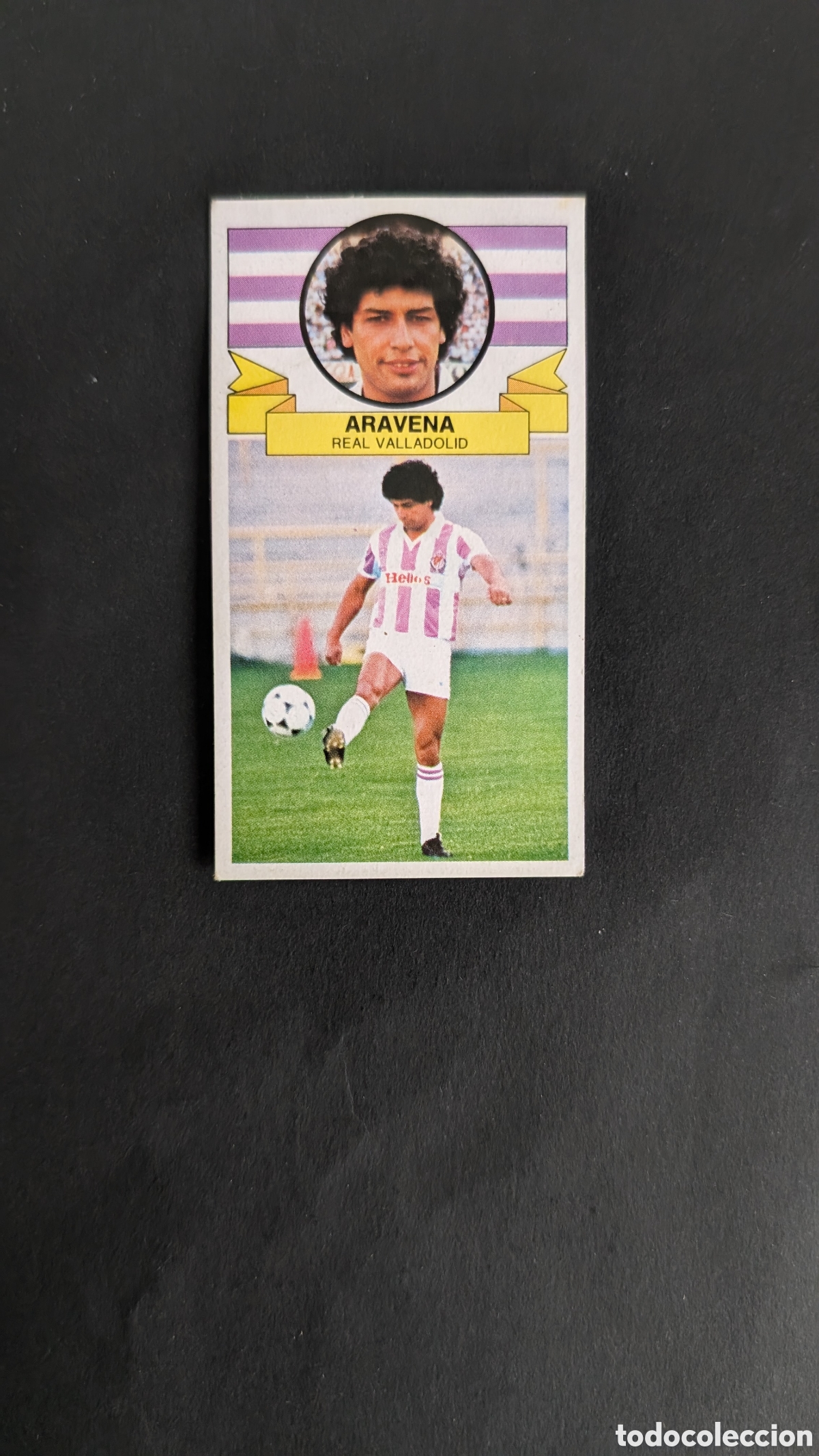Cromos de Futebol: ARAVENA VALLADOLID FICHAJE 28 LIGA ESTE 1985/86 85 86 DESPEGADO