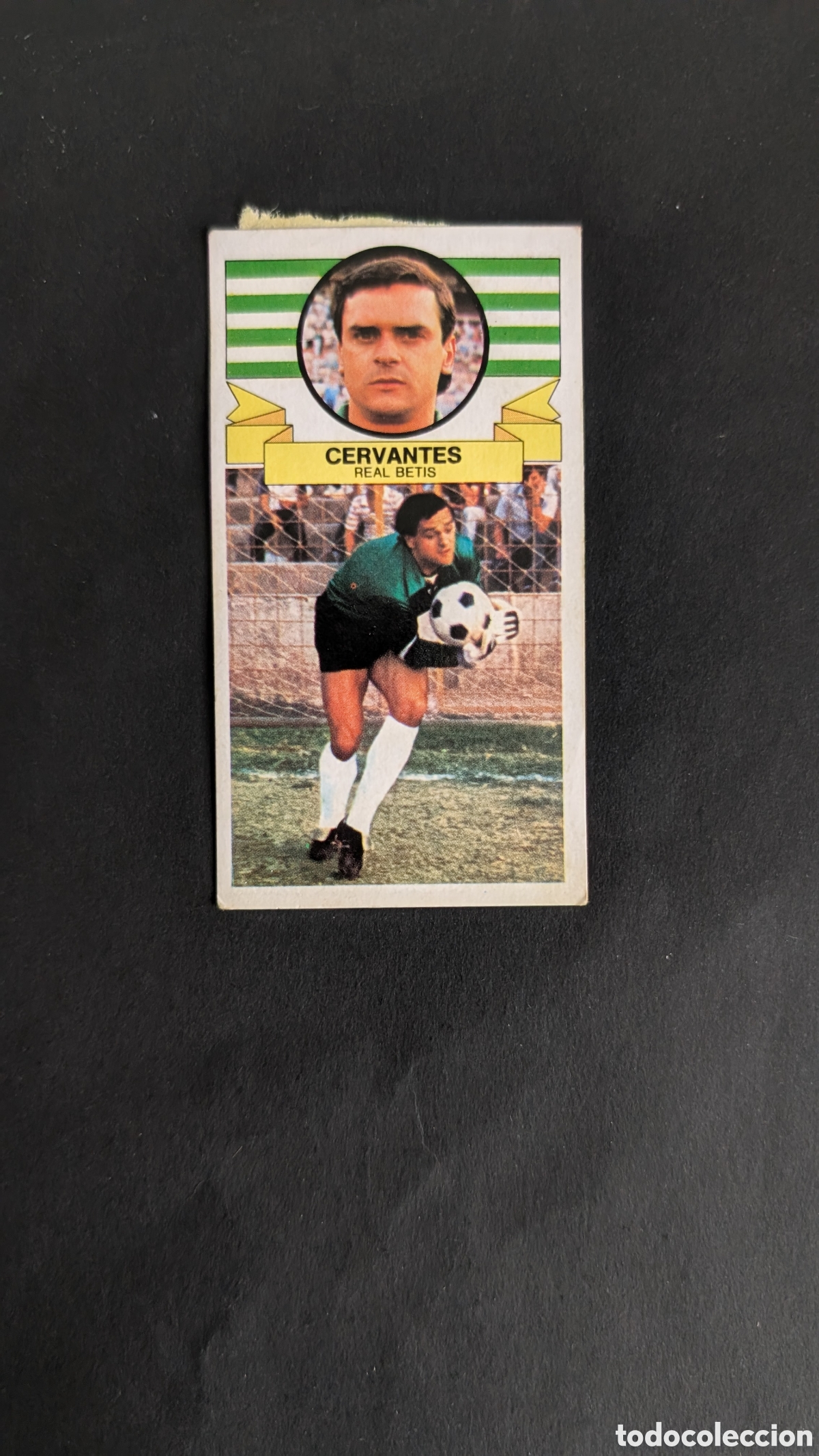 Cromos de Futebol: CERVANTES BETIS FICHAJE 29 LIGA ESTE 1985/86 85 86 DESPEGADO