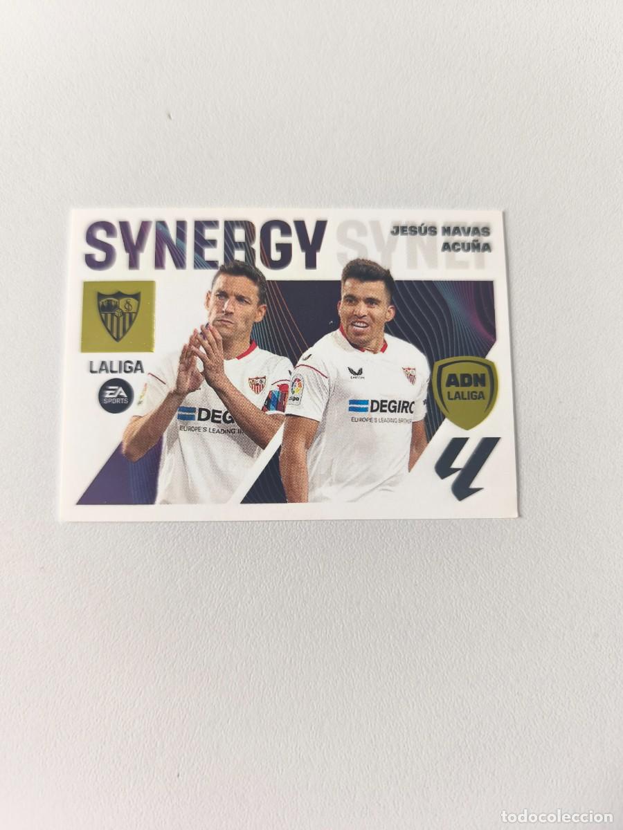 Cromos de f&uacute;tbol: LIGA ESTE 2023 2024 23 24 SYNERGY JESUS NAVAS ACU&Ntilde;A 3 CMR2