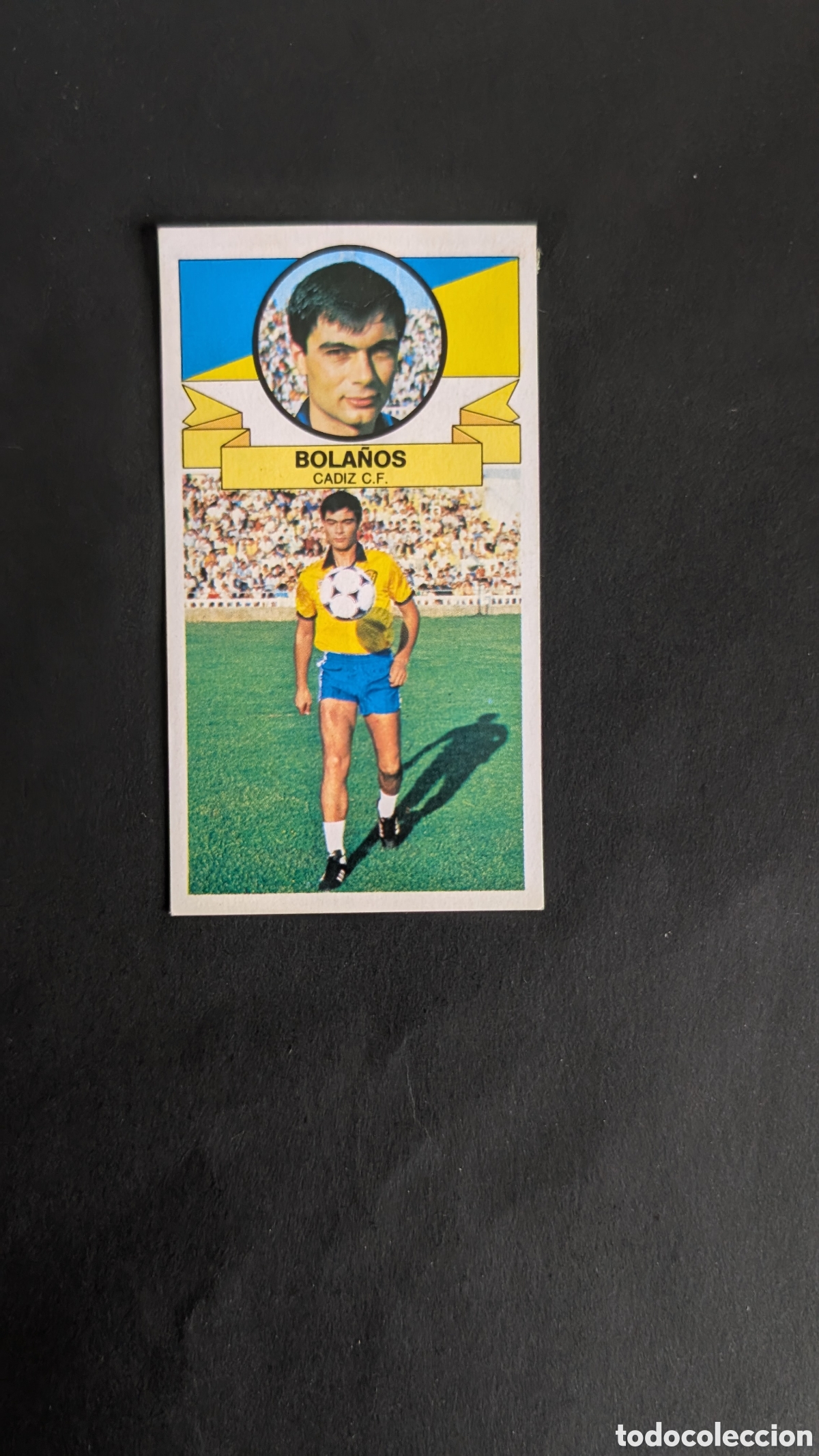 Cromos de Futebol: BOLA&Ntilde;OS CADIZ FICHAJE 30 LIGA ESTE 1985/86 85 86 DESPEGADO