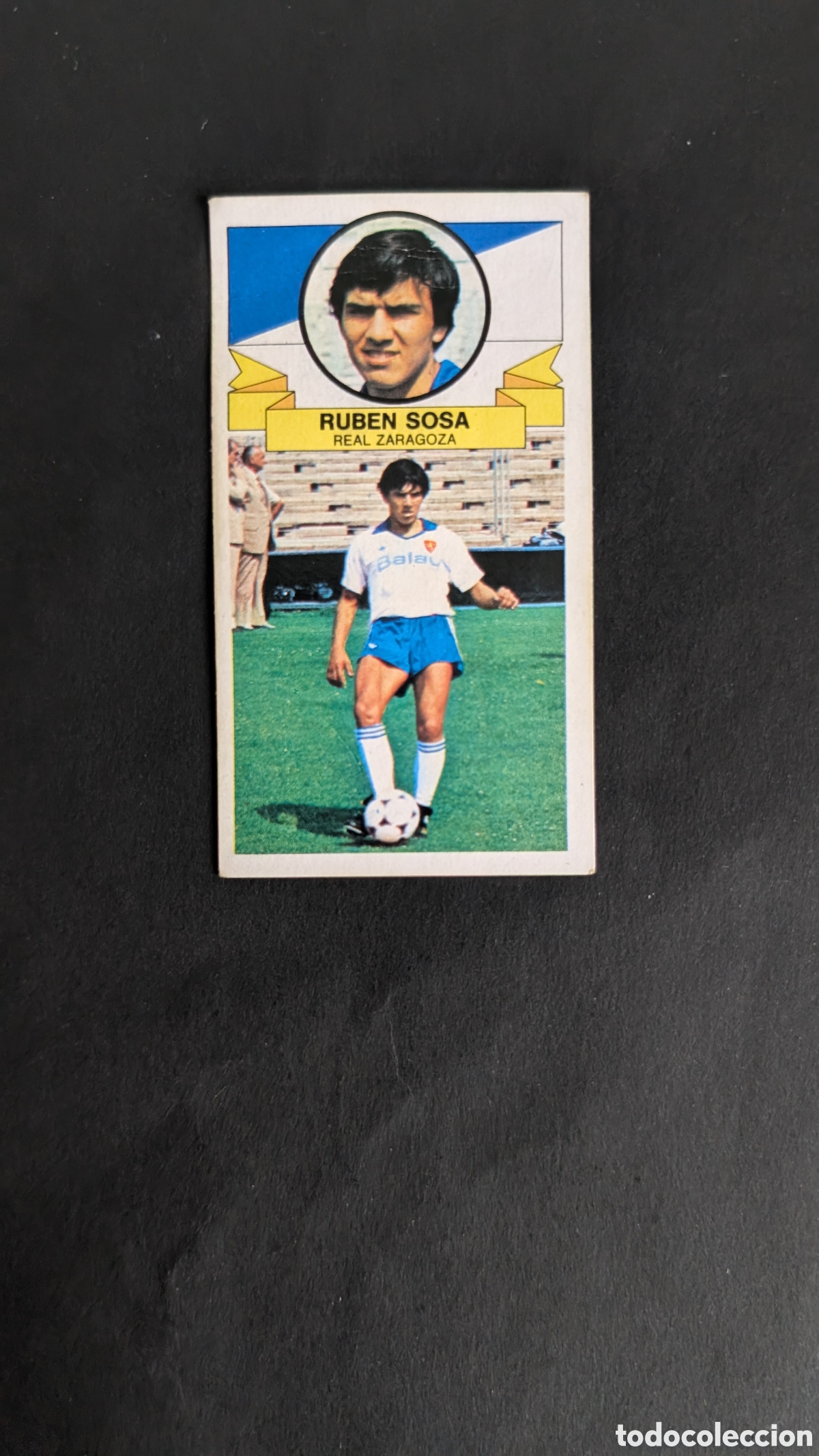 Cromos de Futebol: RUBEN SOSA ZARAGOZA FICHAJE 31 LIGA ESTE 1985/86 85 86 DESPEGADO