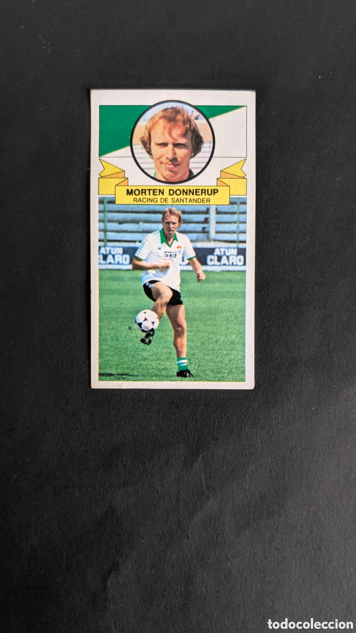 Cromos de Futebol: MORTEN DONNERUP RACING SANTANDER FICHAJE 33 LIGA ESTE 1985/86 85 86 DESPEGADO