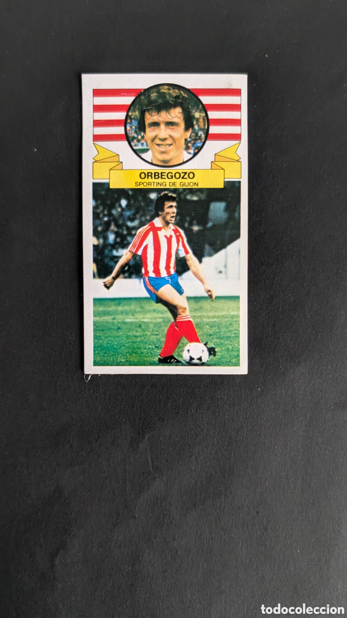 Cromos de Futebol: ORBEGOZO SPORTING GIJON FICHAJE 35 LIGA ESTE 1985/86 85 86 DESPEGADO