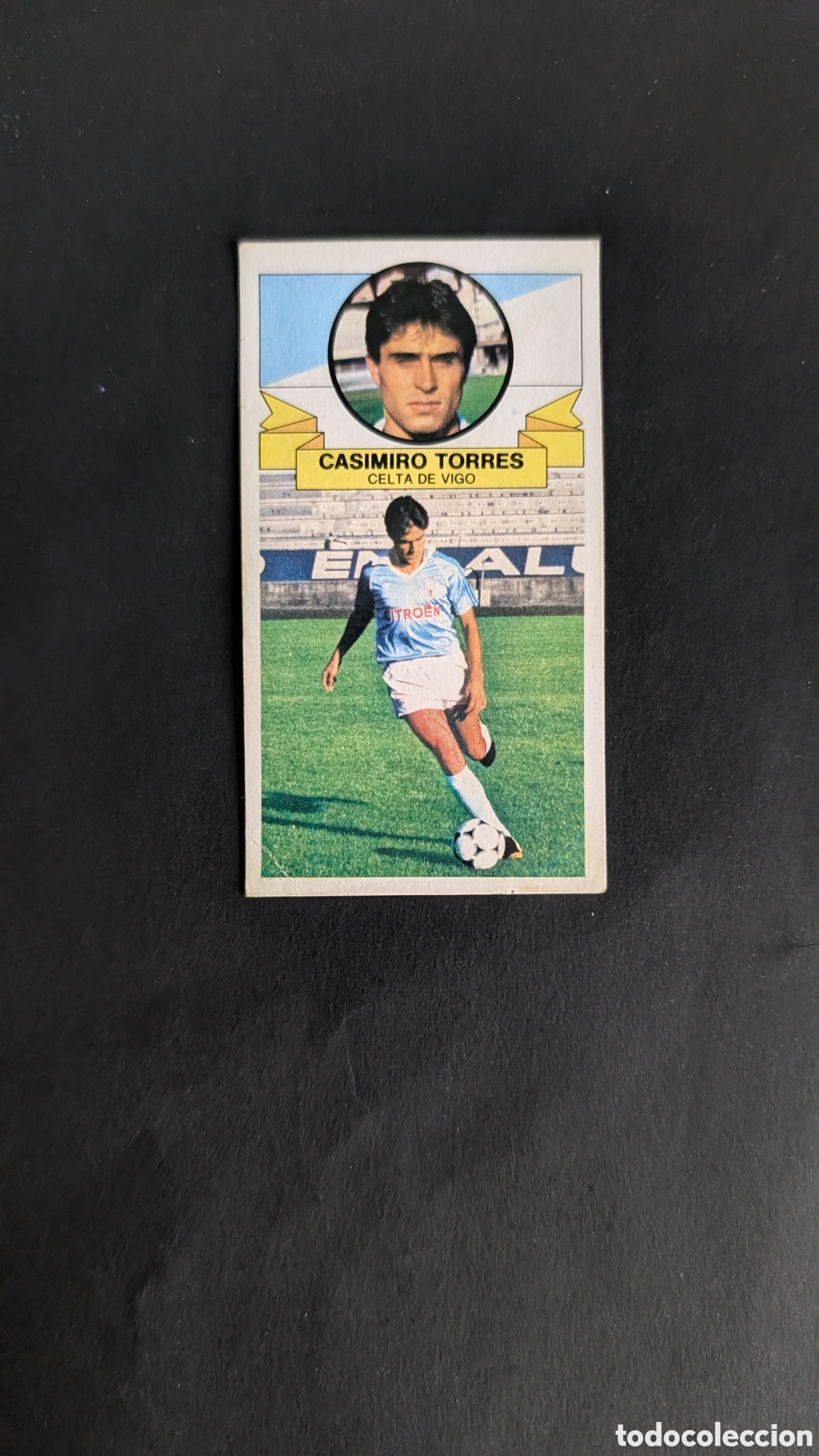 Cromos de Futebol: CASIMIRO TORRES CELTA FICHAJE 36 LIGA ESTE 1985/86 85 86 DESPEGADO
