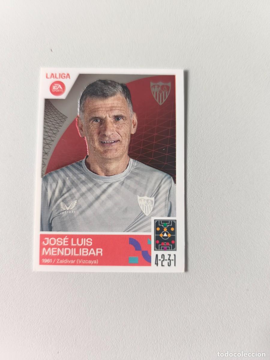 Cromos de f&uacute;tbol: LIGA ESTE 2023 2024 23 24 SEVILLA JOS&Eacute; LUIS MENDILIBAR 2 CMR2