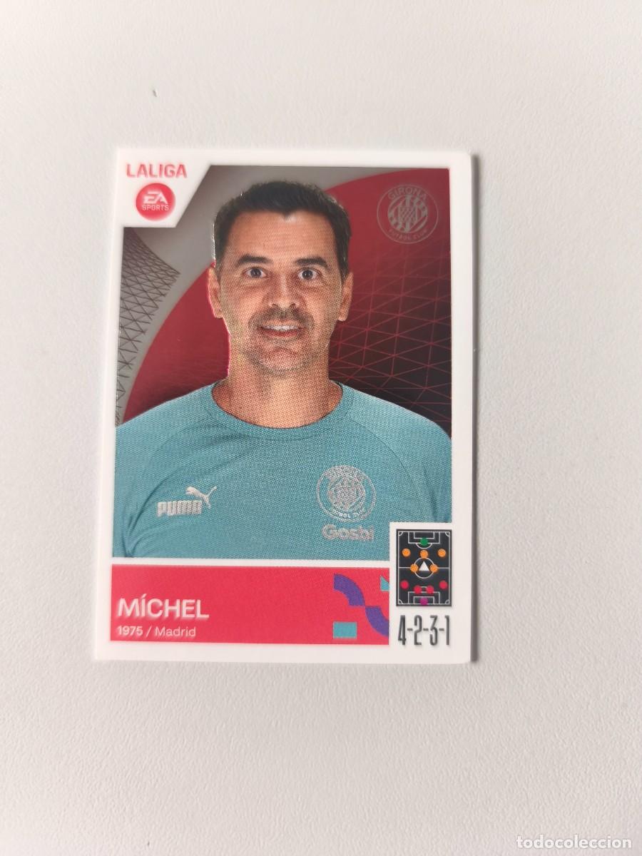 Cromos de f&uacute;tbol: LIGA ESTE 2023 2024 23 24 GIRONA MICHEL 2 CMR2