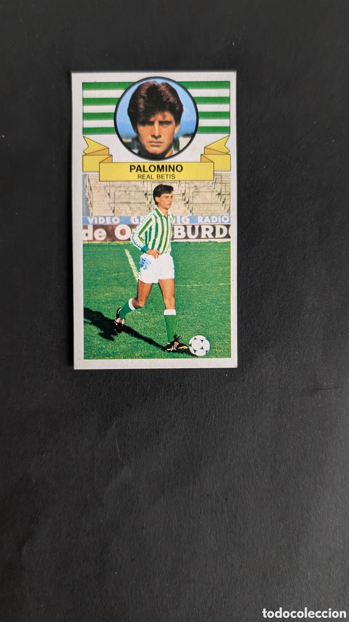 Football Stickers: PALOMINO BETIS COLOCA LIGA ESTE 1985/86 85 86 DESPEGADO