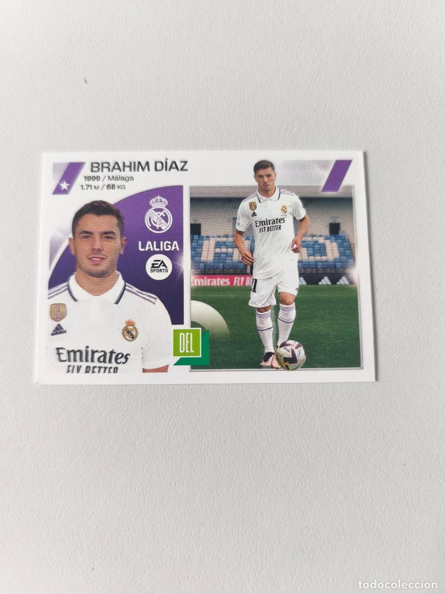 Football Stickers: LIGA ESTE 2023 2024 23 24 BRAHIM DIAZ REAL MADRID 17 CMR2