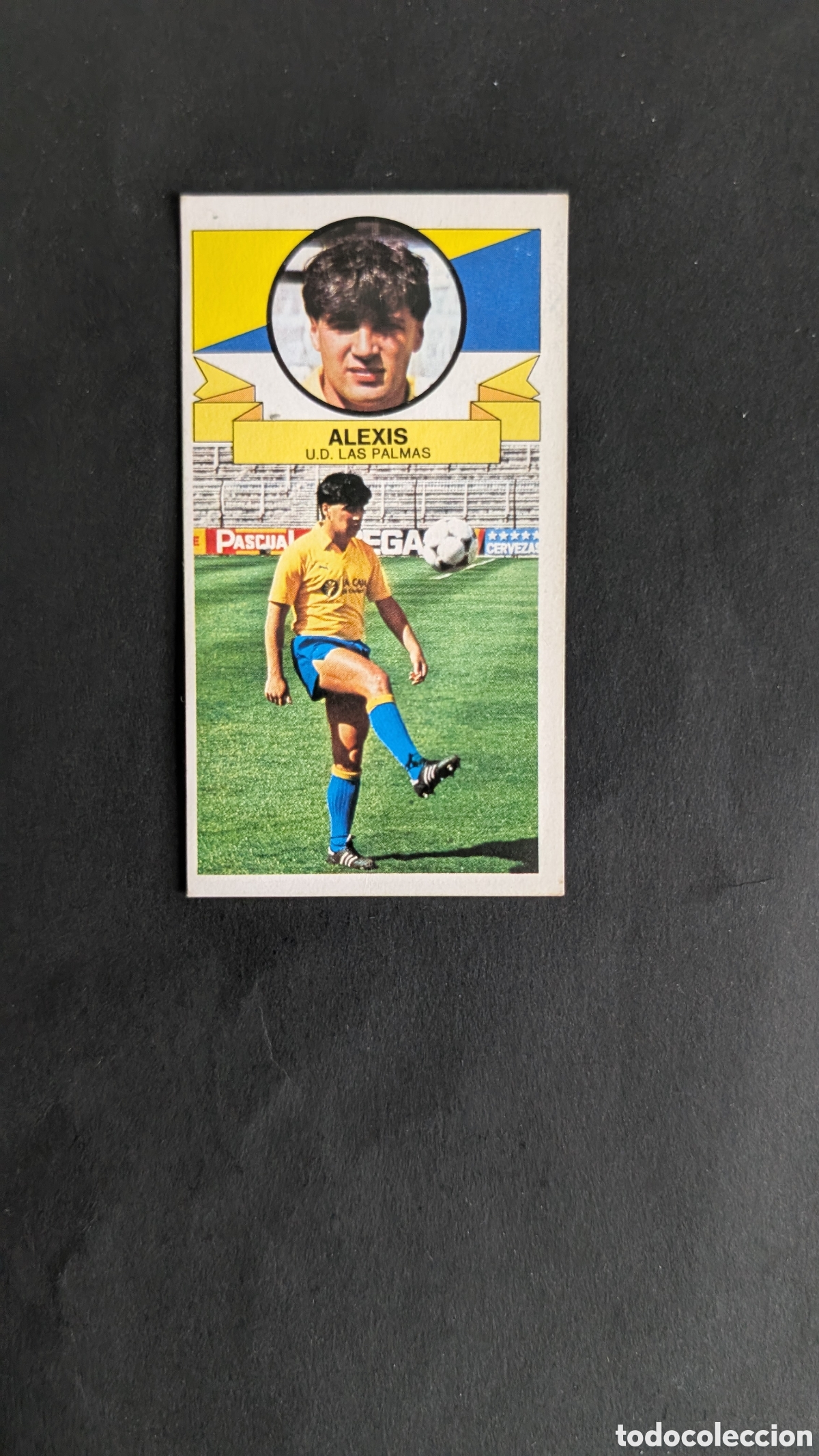 Football Stickers: ALEXIS LAS PALMAS COLOCA LIGA ESTE 1985/86 85 86 DESPEGADO