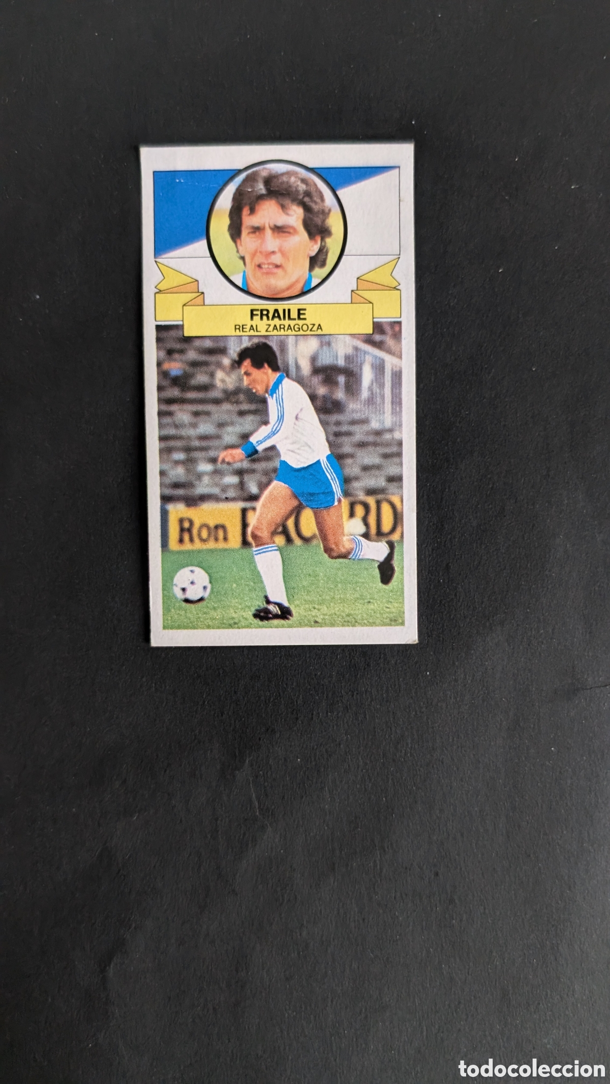 Cromos de Futebol: FRAILE ZARAGOZA COLOCA LIGA ESTE 1985/86 85 86 DESPEGADO