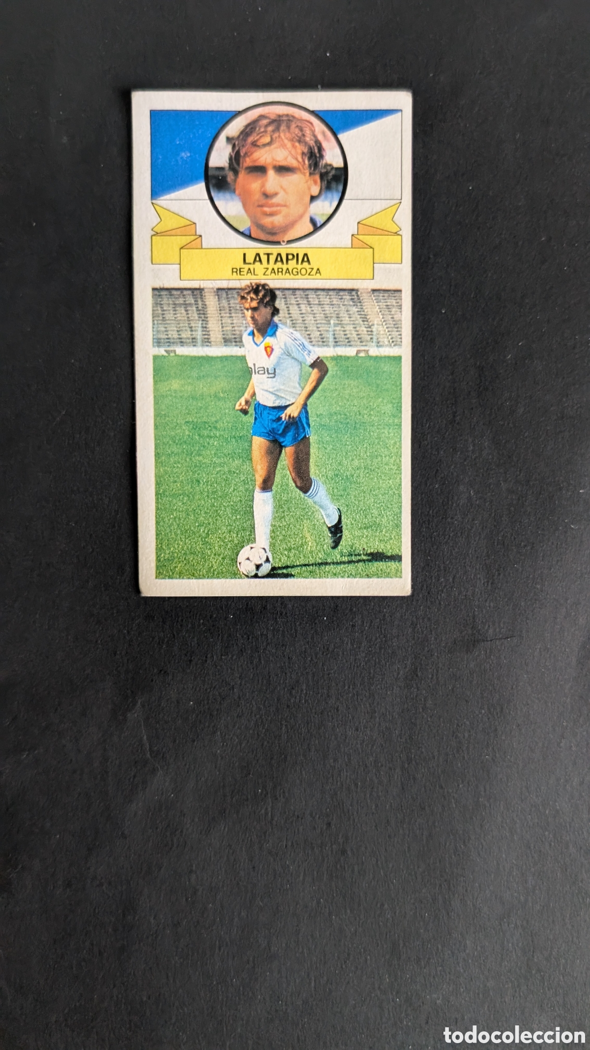 Cromos de Futebol: LATAPIA ZARAGOZA COLOCA LIGA ESTE 1985/86 85 86 DESPEGADO
