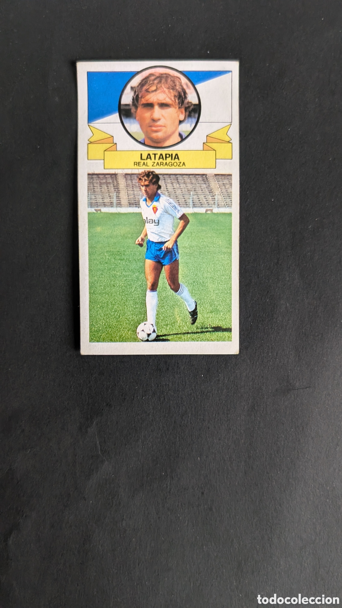 Cromos de Futebol: LATAPIA ZARAGOZA COLOCA LIGA ESTE 1985/86 85 86 DESPEGADO