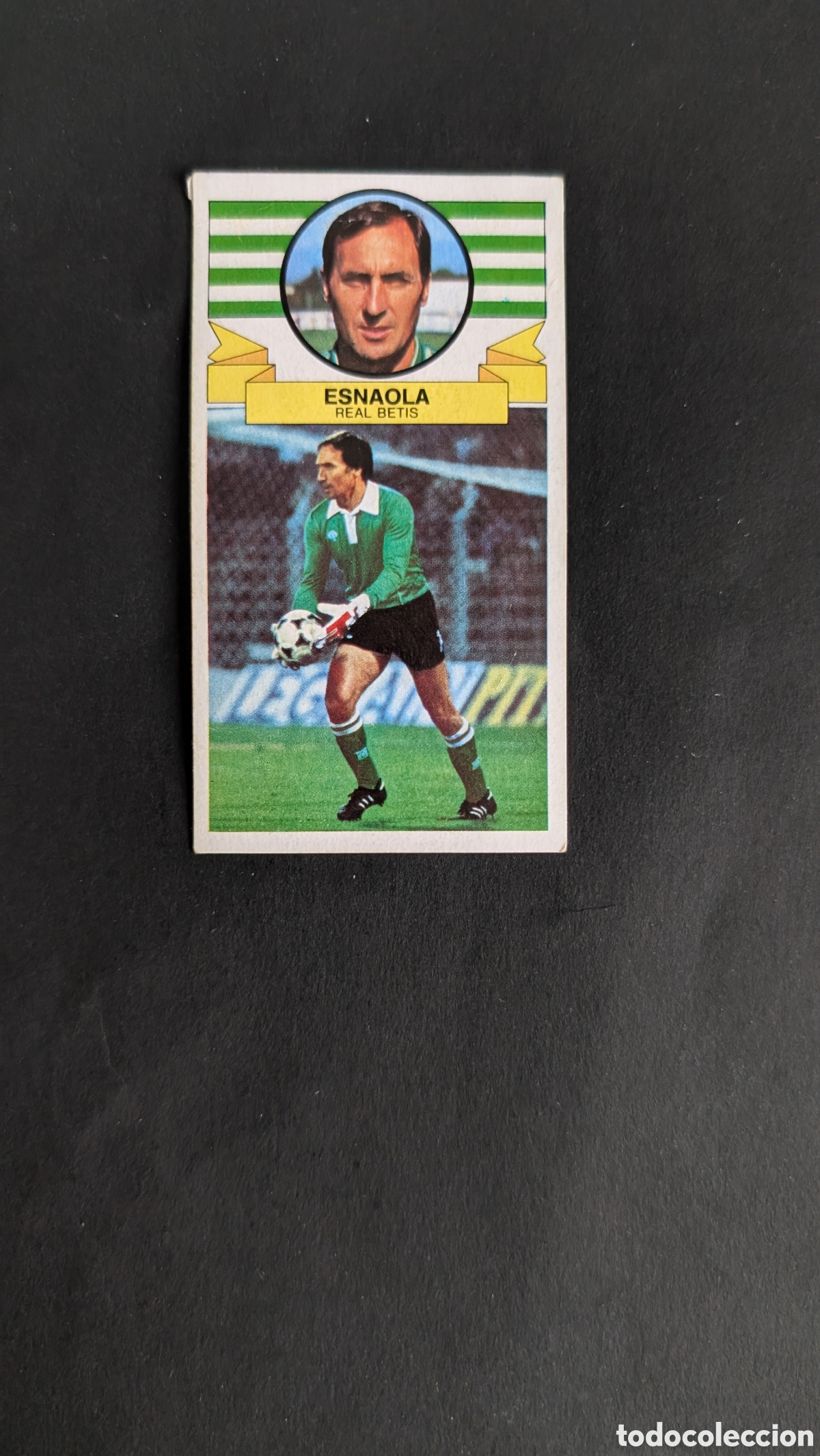 Figurine di Calcio: ESNAOLA BETIS BAJA LIGA ESTE 1985/86 85 86 DESPEGADO