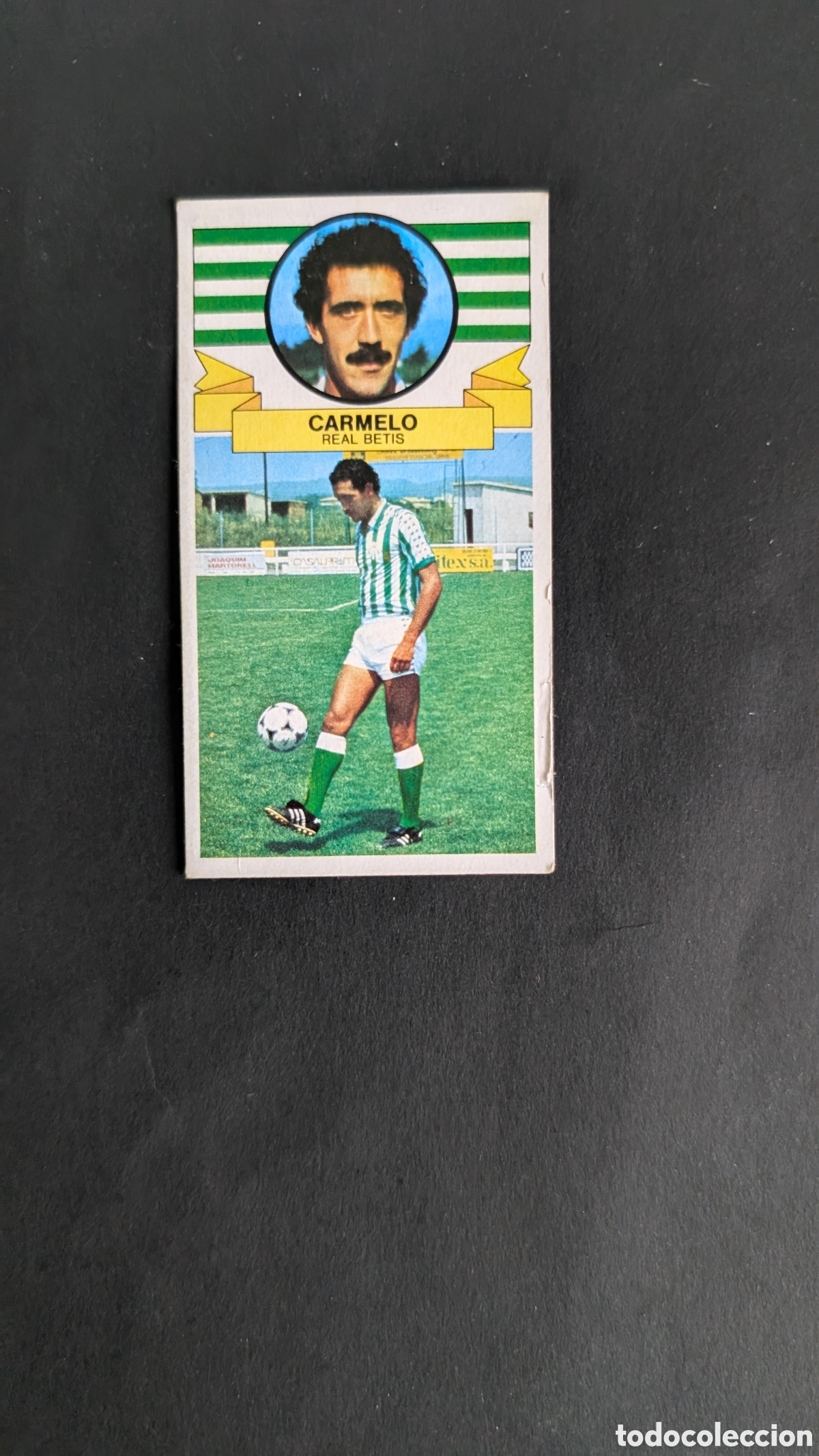 Football Stickers: CARMELO BETIS BAJA LIGA ESTE 1985/86 85 86 DESPEGADO