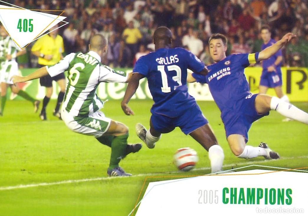 Football Stickers: FUTBOL - BETIS CARDS - 2025-2026 - 25-26 - REAL BETIS - 405 - 2005 - CHAMPIONS