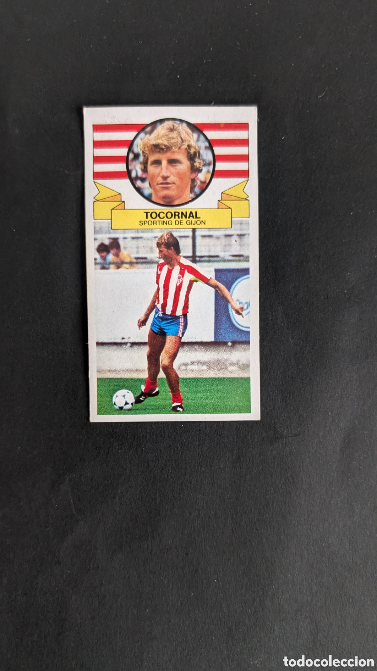 Football Stickers: TOCORNAL SPORTING GIJON BAJA LIGA ESTE 1985/86 85 86 DESPEGADO