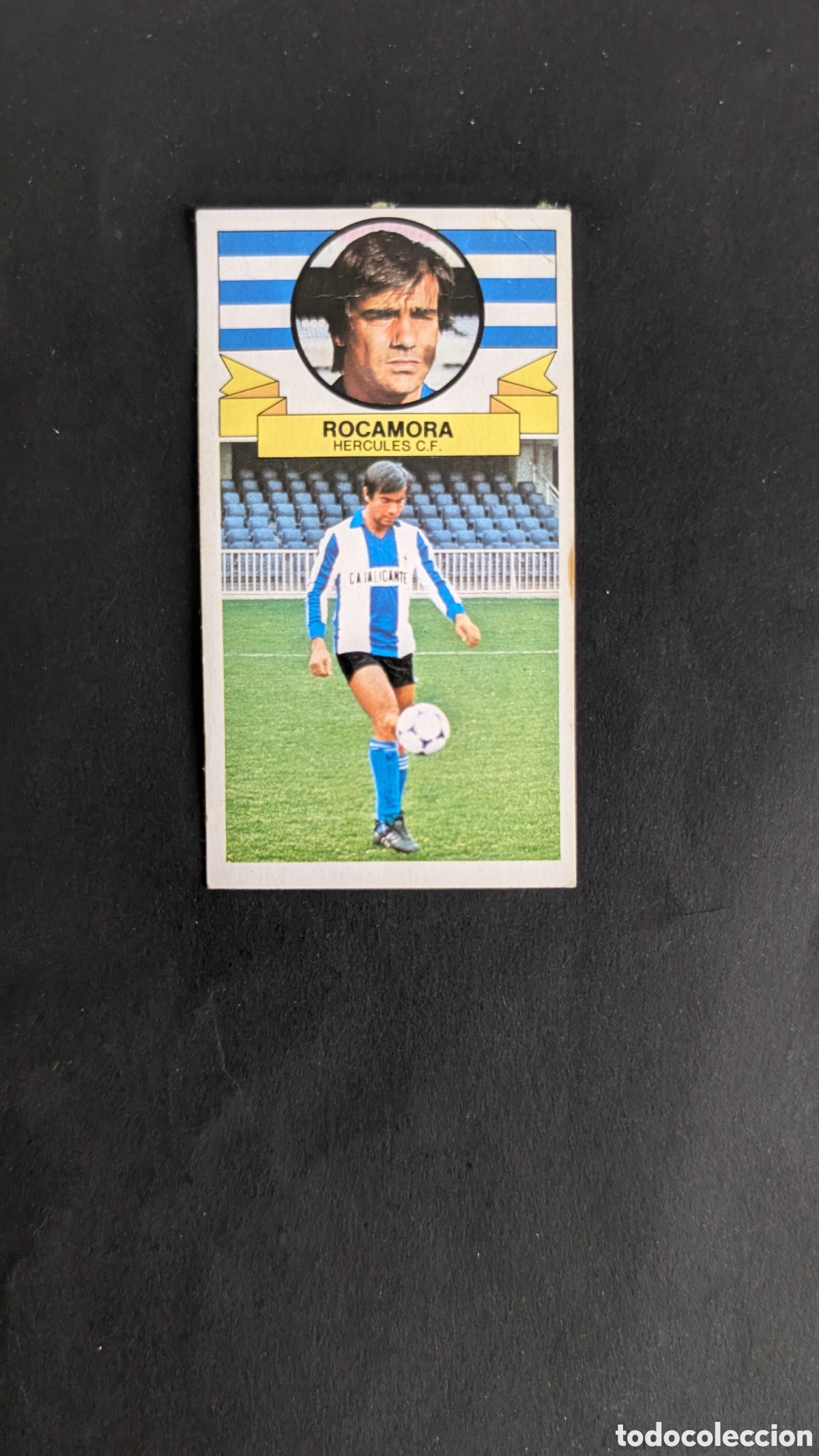 Football Stickers: ROCAMORA HERCULES BAJA LIGA ESTE 1985/86 85 86 DESPEGADO