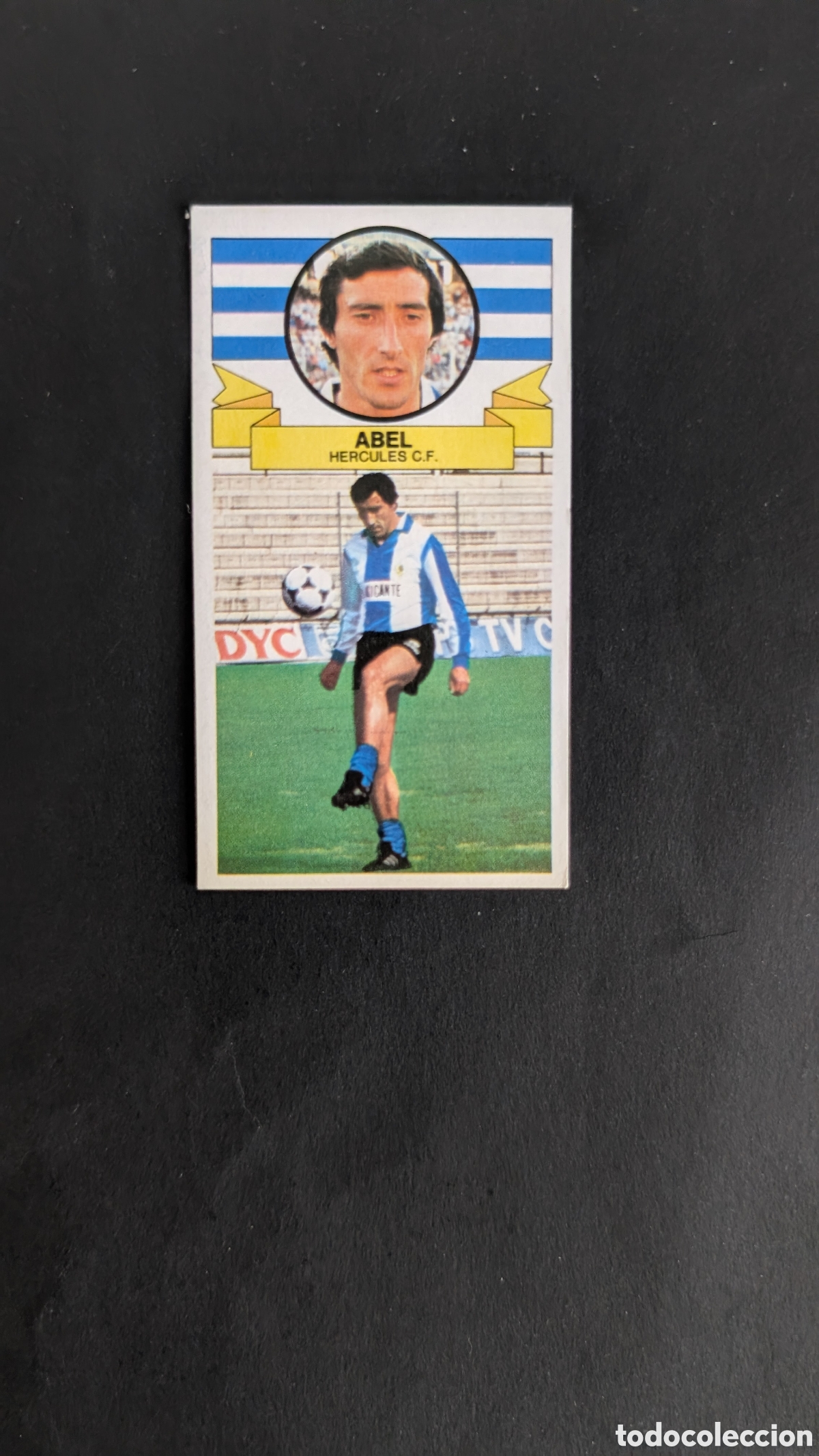 Football Stickers: ABEL HERCULES BAJA LIGA ESTE 1985/86 85 86 DESPEGADO