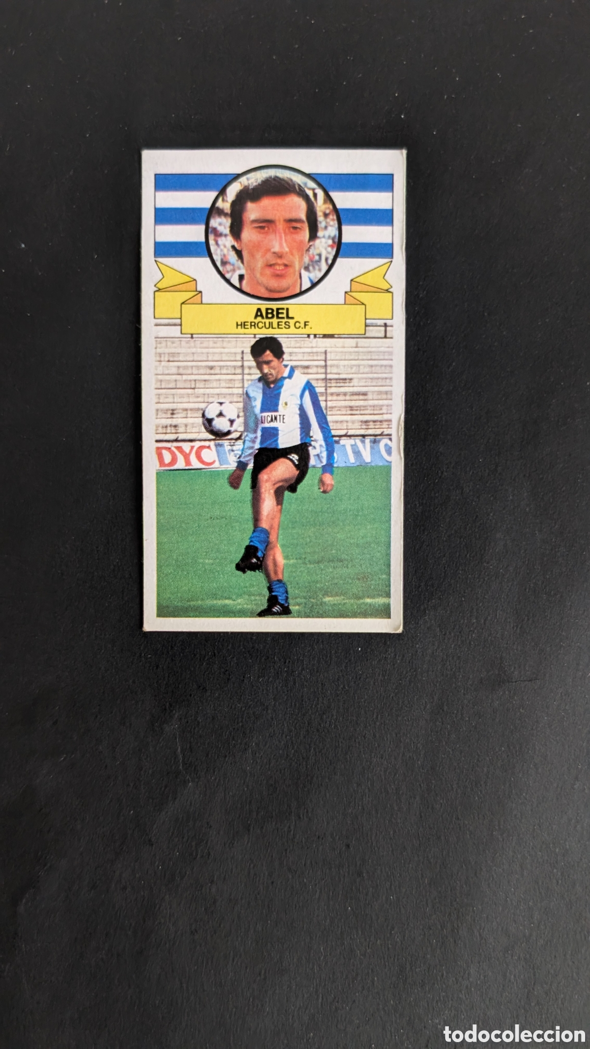Football Stickers: ABEL HERCULES BAJA LIGA ESTE 1985/86 85 86 DESPEGADO