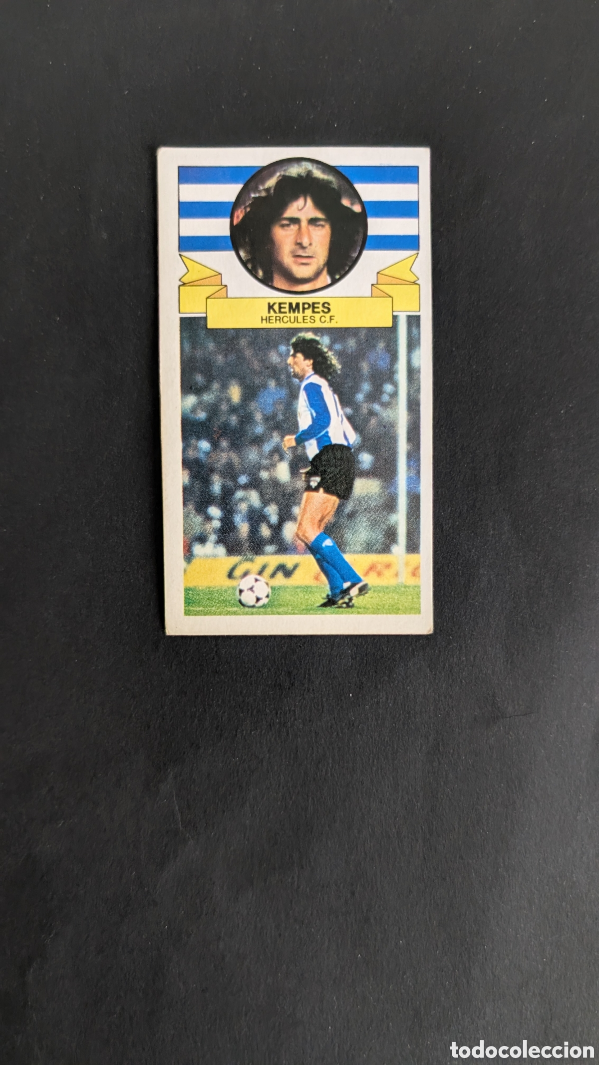 Football Stickers: KEMPES HERCULES LIGA ESTE 1985/86 85 86 DESPEGADO