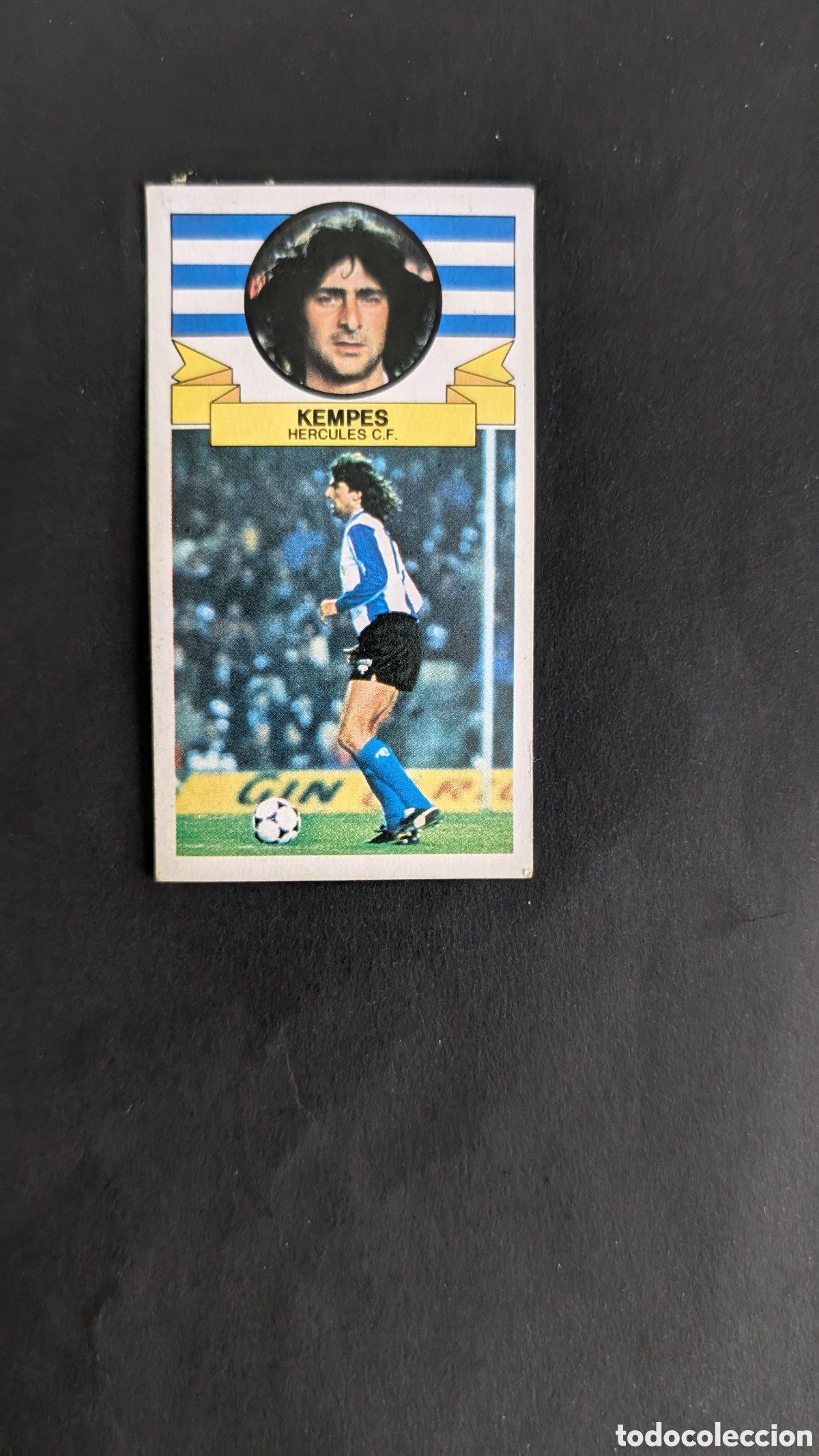 Football Stickers: KEMPES HERCULES LIGA ESTE 1985/86 85 86 DESPEGADO
