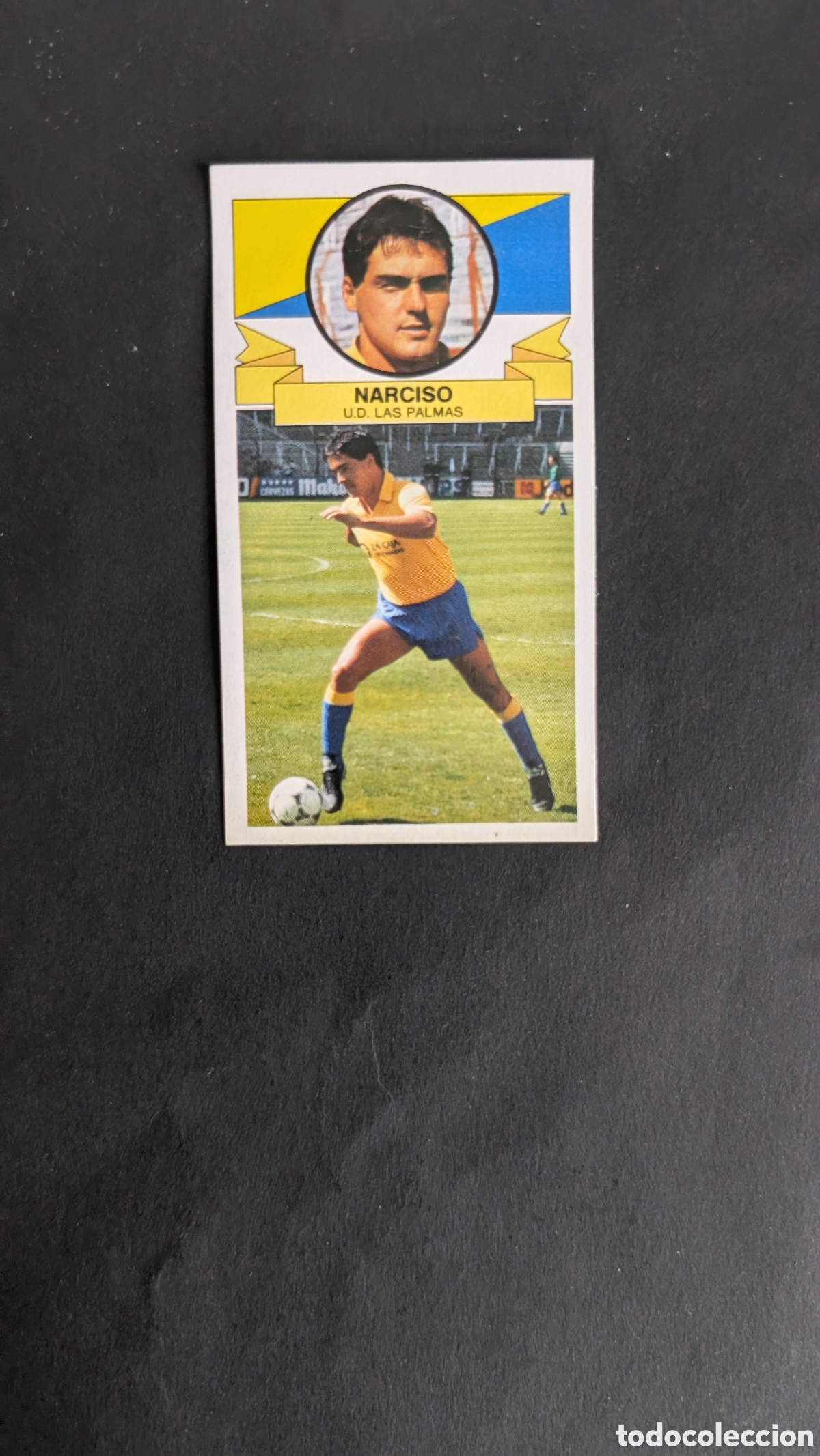 Cromos de Futebol: NARCISO VERSION LAS PALMAS LIGA ESTE 1985/86 85 86 DESPEGADO