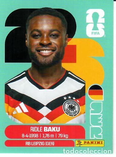 Cromos de Futebol: CROMO PANINI MUNDIAL WORLD CUP 2026 - GER8 GER 8 - BAKU - ALEMANIA