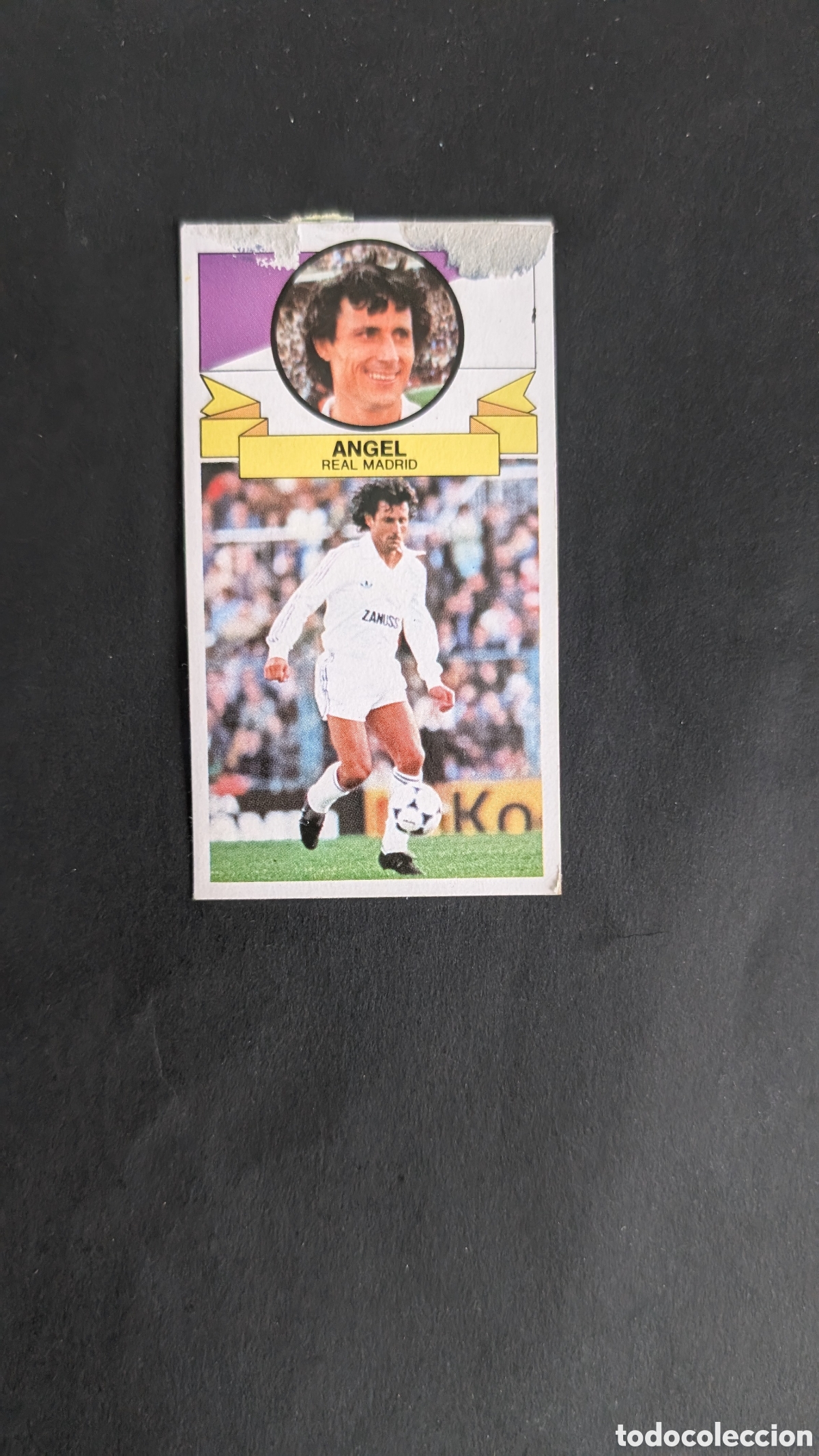 Cromos de Futebol: ANGEL REAL MADRID BAJA LIGA ESTE 1985/86 85 86 DESPEGADO