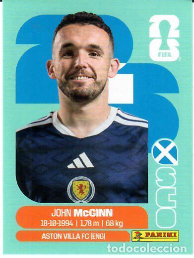 Cromos de Futebol: CROMO PANINI MUNDIAL WORLD CUP 2026 - SCO17 SCO 17 - McGINN - ESCOCIA