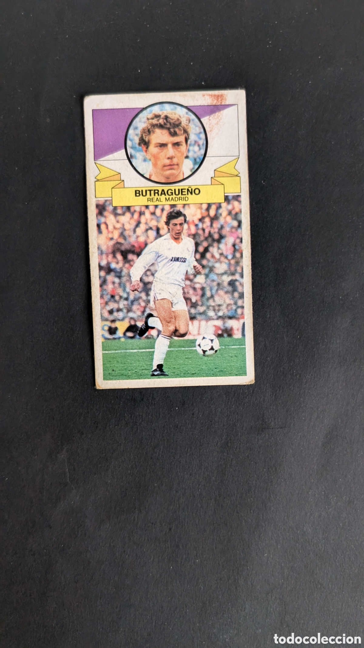 Cromos de Futebol: BUTRAGUE&Ntilde;O REAL MADRID LIGA ESTE 1985/86 85 86 DESPEGADO