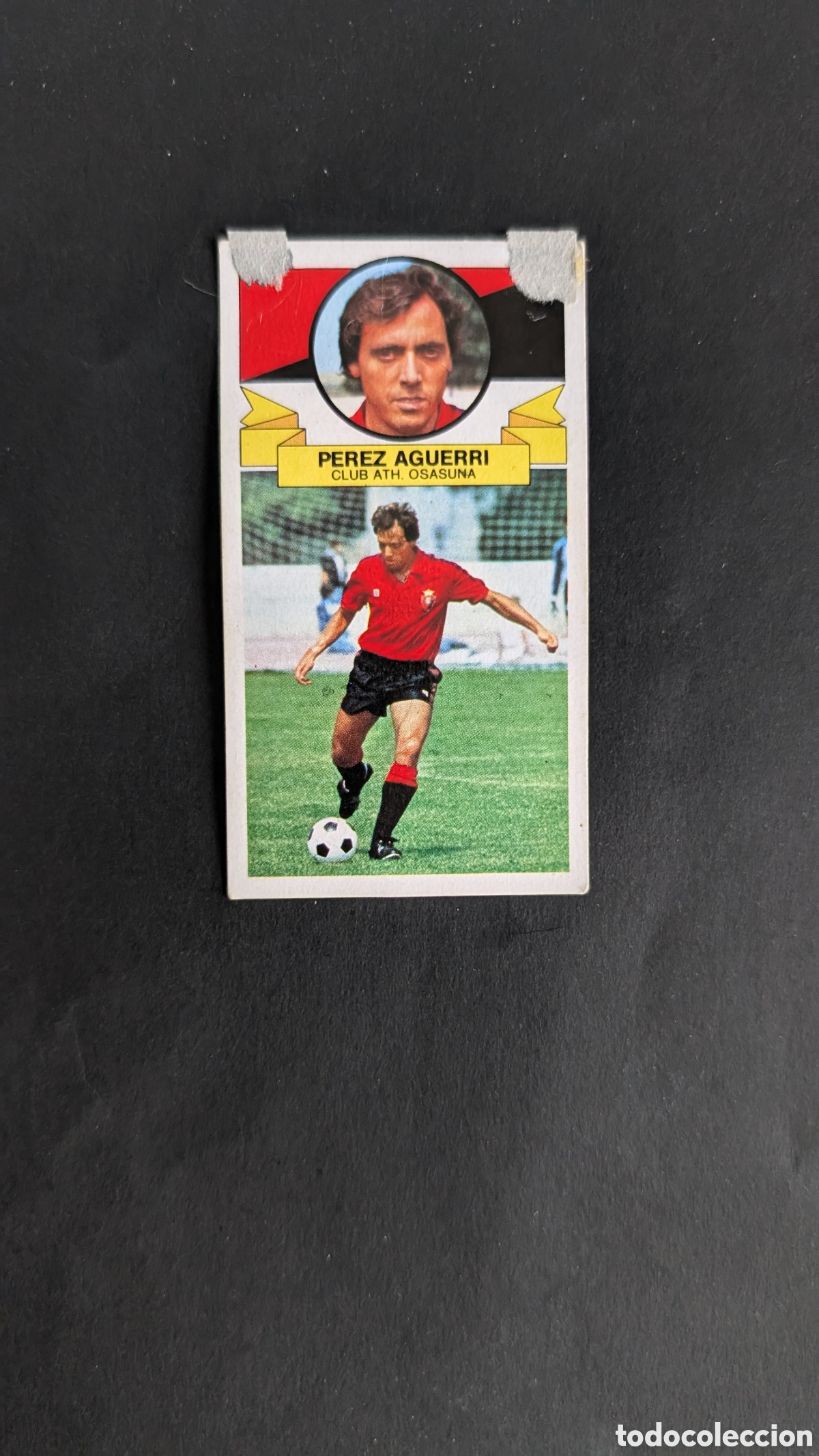 Cromos de Futebol: PEREZ AGUERRI OSASUNA LIGA ESTE 1985/86 85 86 DESPEGADO