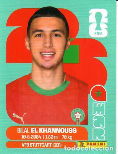 Cromos de Futebol: CROMO PANINI MUNDIAL WORLD CUP 2026 - MAR14 MAR 14 - EL KHANNOUSS - MARRUECOS