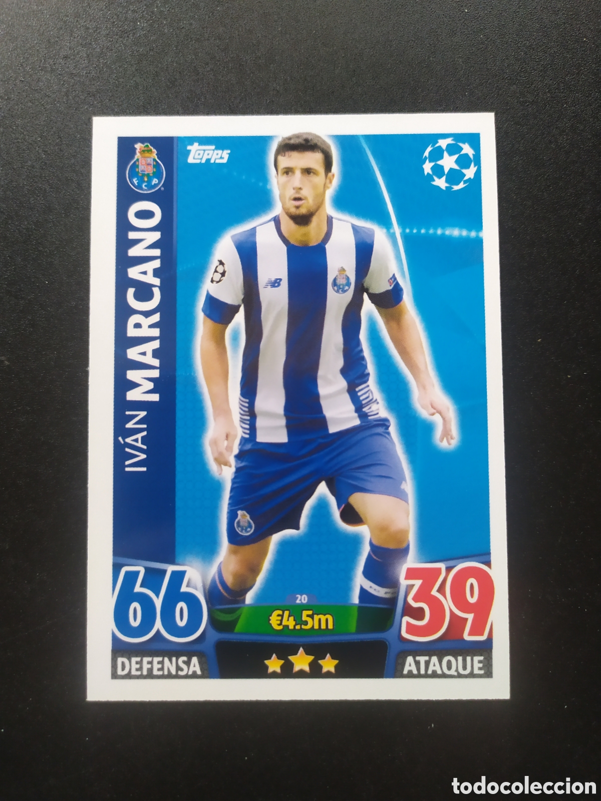 Cromos de Futebol: UEFA Champions match attax topps 2015 2016 15 16 Marcano n&deg; 20 Porto