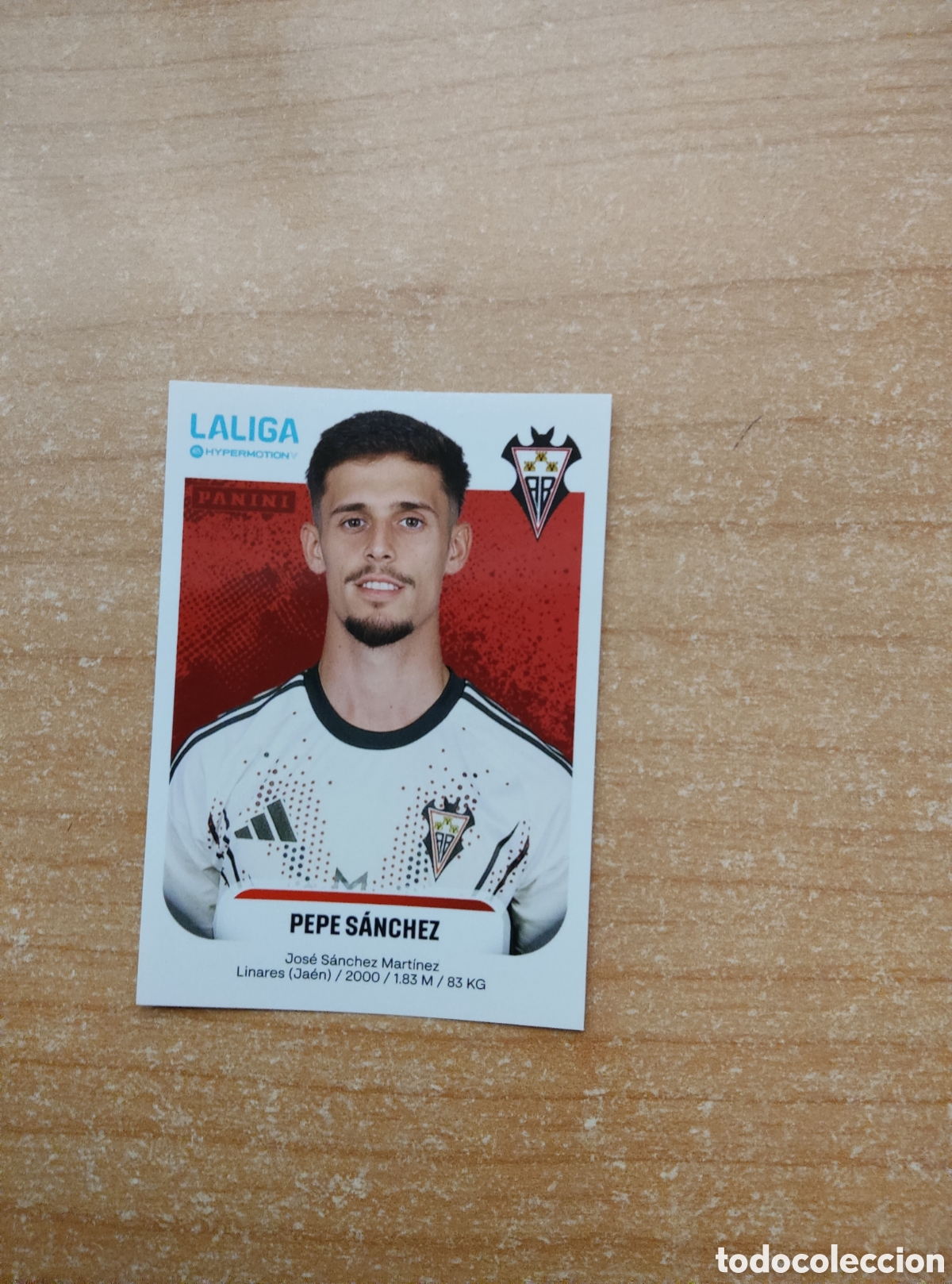 Cromos de Futebol: 9A PEPE SANCHEZ ALBACETE LIGA HYPERMOTION 2025 2026