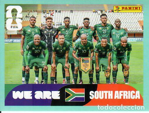 Cromos de Futebol: CROMO PANINI MUNDIAL WORLD CUP 2026 - RSA13 RSA 13 - SUD&Aacute;FRICA