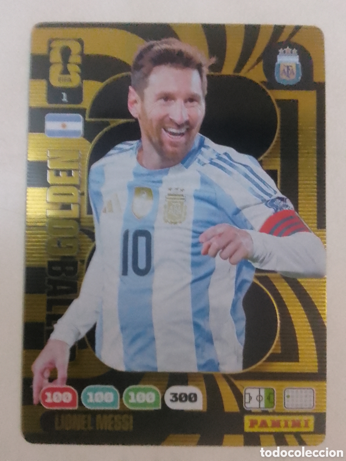 Cromos de Futebol: Adrenalyn XL FIFA WORLD CUP 2026 Messi &bull; Argentina. GOLDEN BALLER.