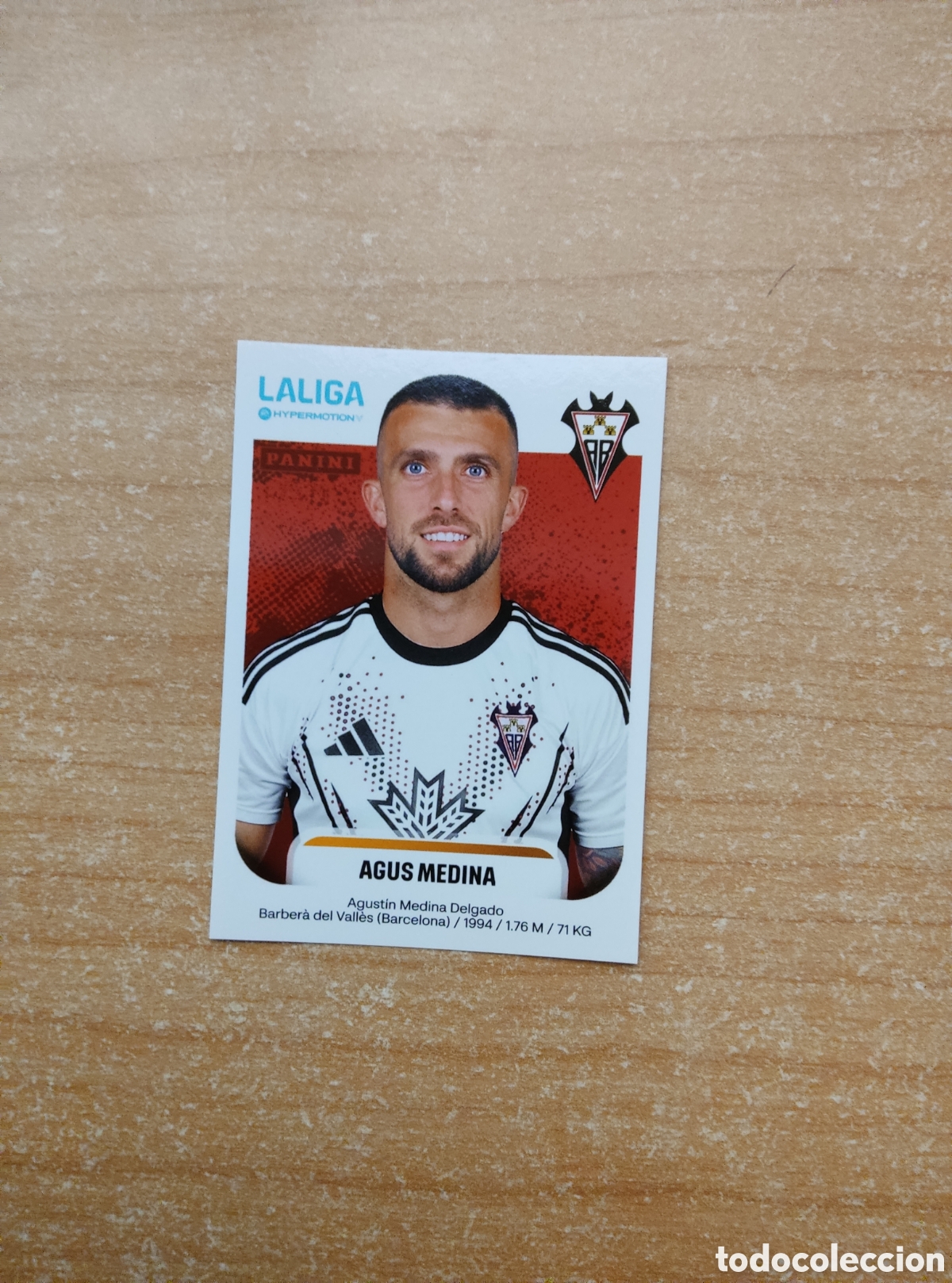 Cromos de Futebol: 12 AGUS MEDINA ALBACETE LIGA HYPERMOTION 2025 2026