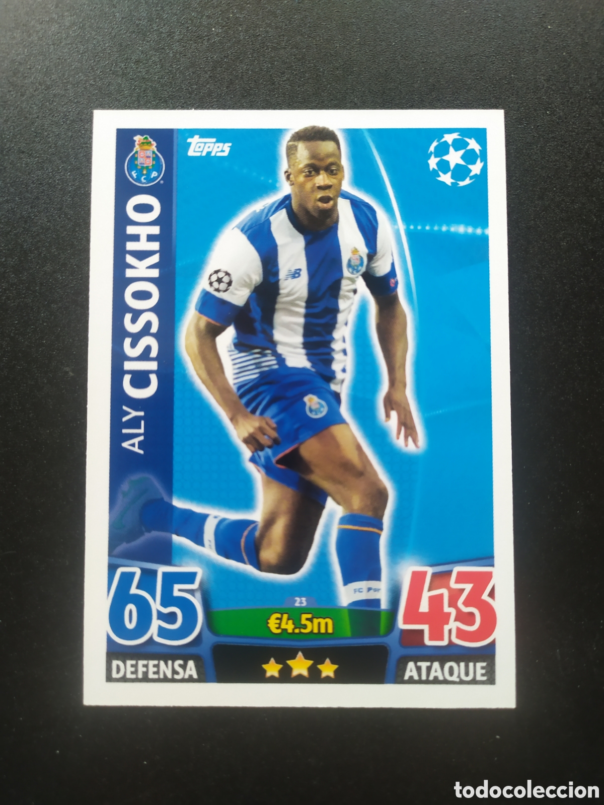 Cromos de Futebol: UEFA Champions match attax topps 2015 2016 15 16 Cissokho n&deg; 23 Porto