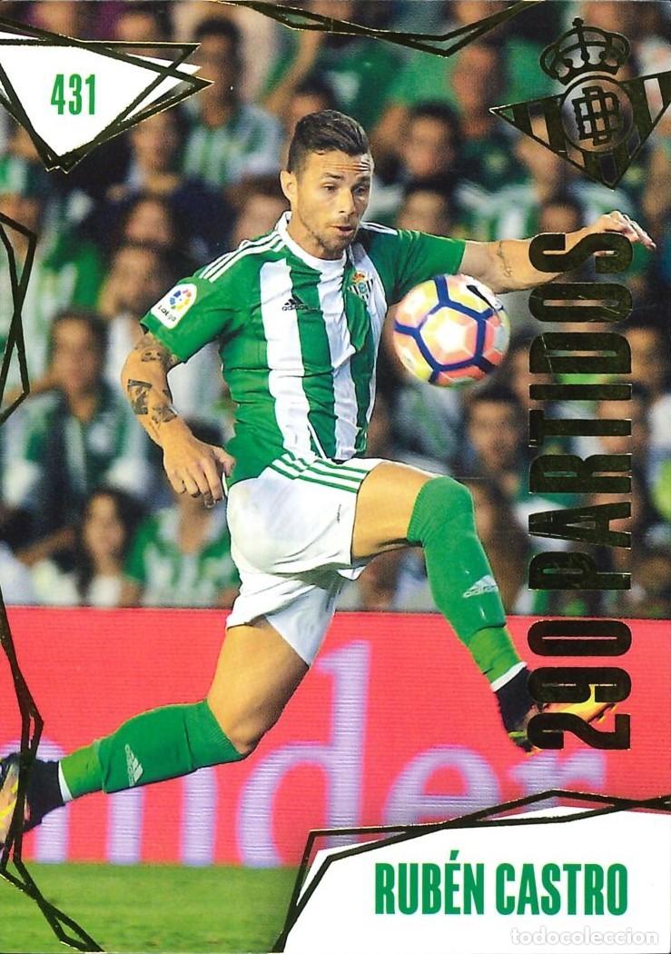 Cromos de f&uacute;tbol: FUTBOL - BETIS CARDS - 2025-2026 - 25-26 - REAL BETIS - 431 - RUBEN CASTRO - 290 PARTIDOS